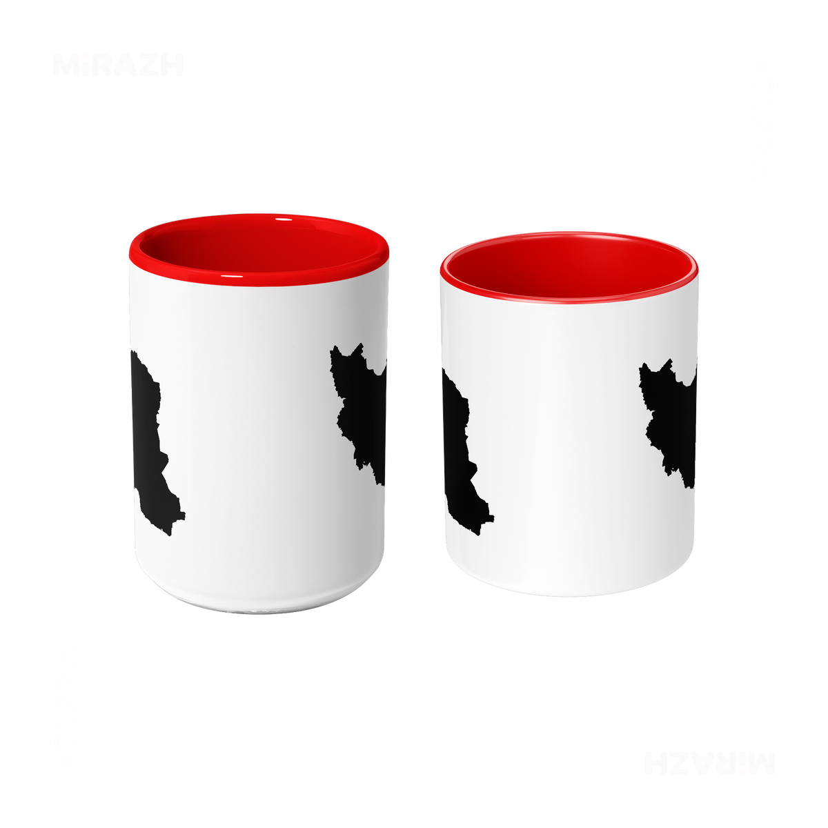 IranCloseWithin Ceramic Mug 09 White Red