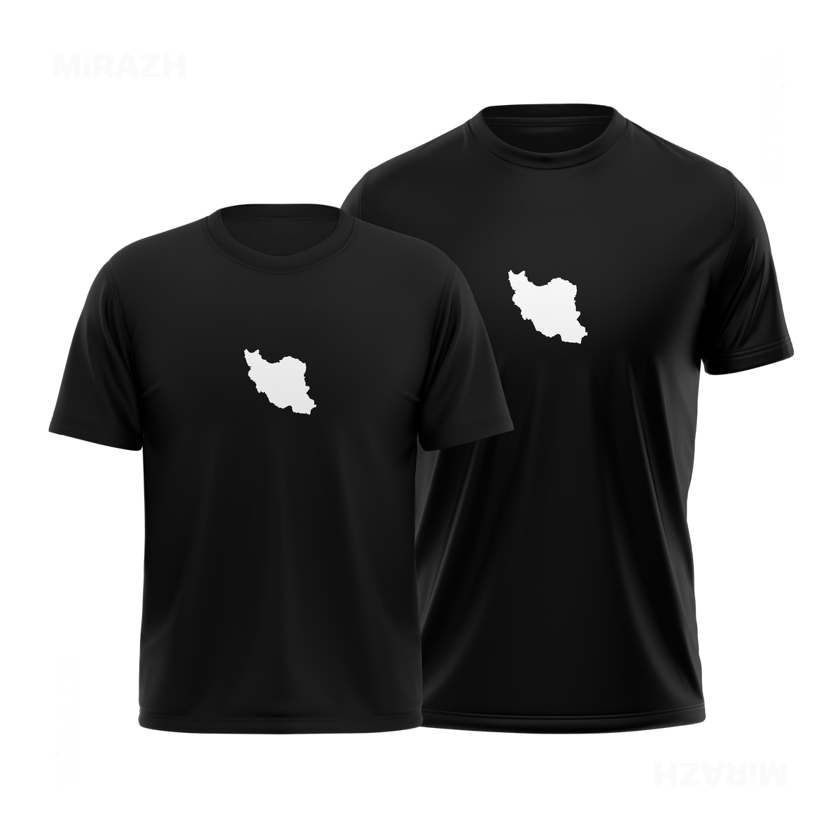 IranCloseWithin Couple T Shirt 01 Black