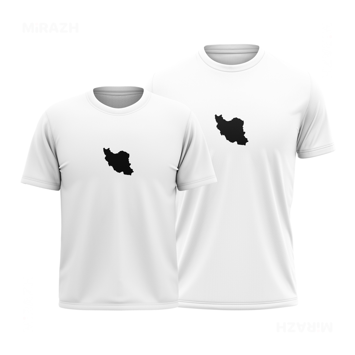 IranCloseWithin Couple T Shirt 01 White