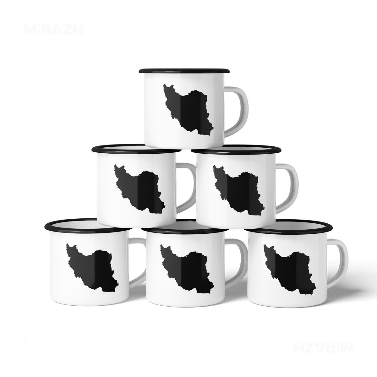 IranCloseWithin Enamel Camping Mug 06
