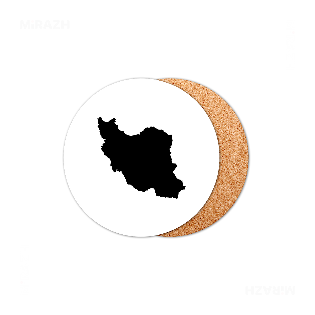 IranCloseWithin High Gloss Coaster 01 Round