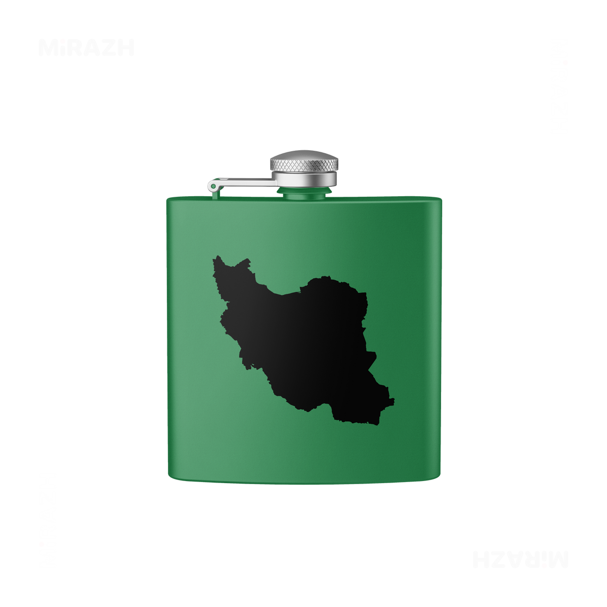 IranCloseWithin Hip Flasks 01 Green