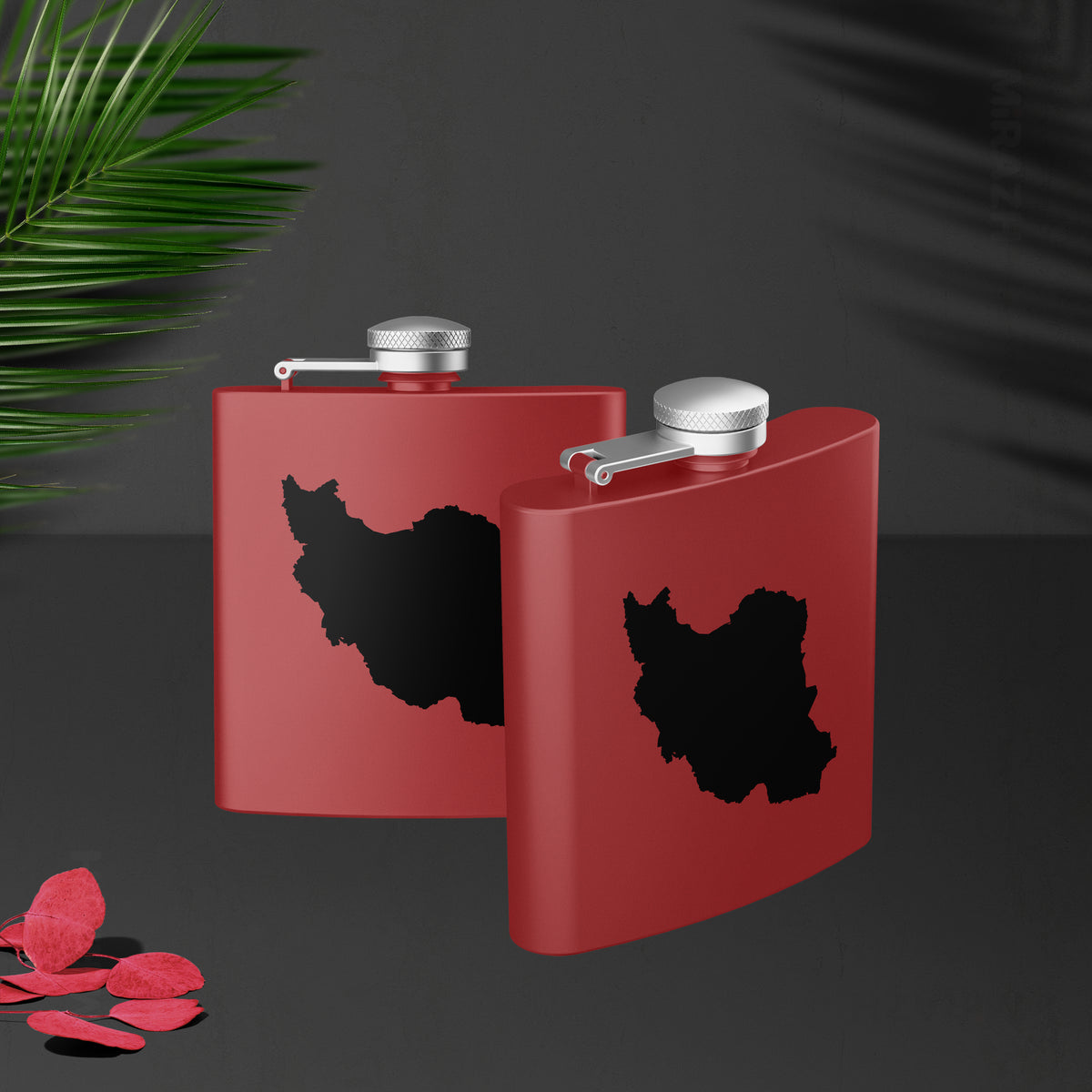 IranCloseWithin Hip Flasks 02 Red