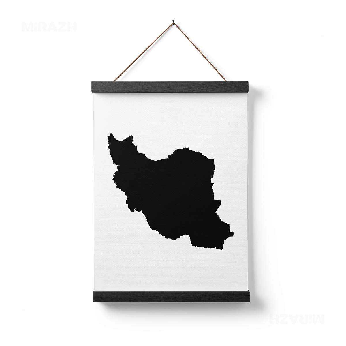 IranCloseWithin Magnetic Hanger Poster 01 Black Wood