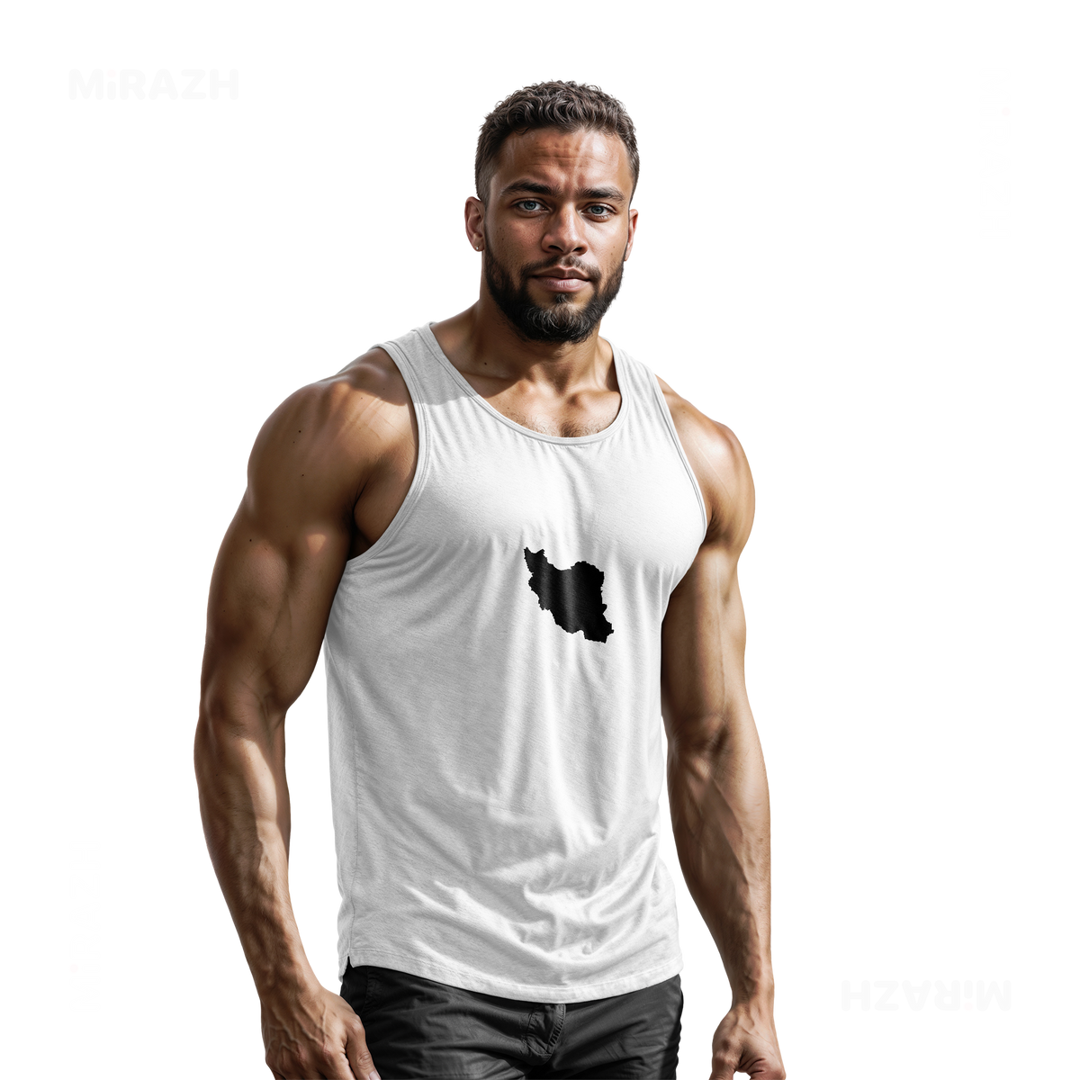 IranCloseWithin Tank Tops 02 White