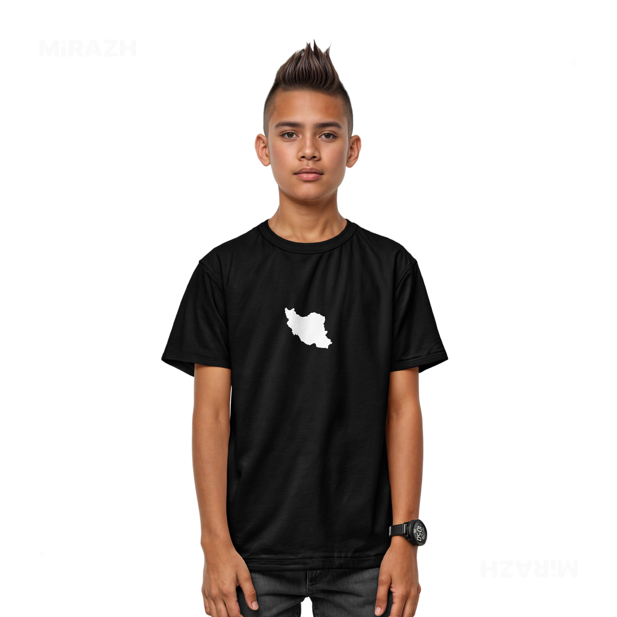 IranCloseWithin Youth T Shirt 03 Black