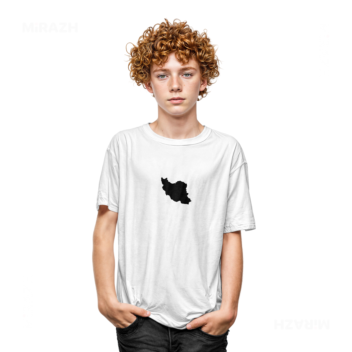 IranCloseWithin Youth T Shirt 05 White