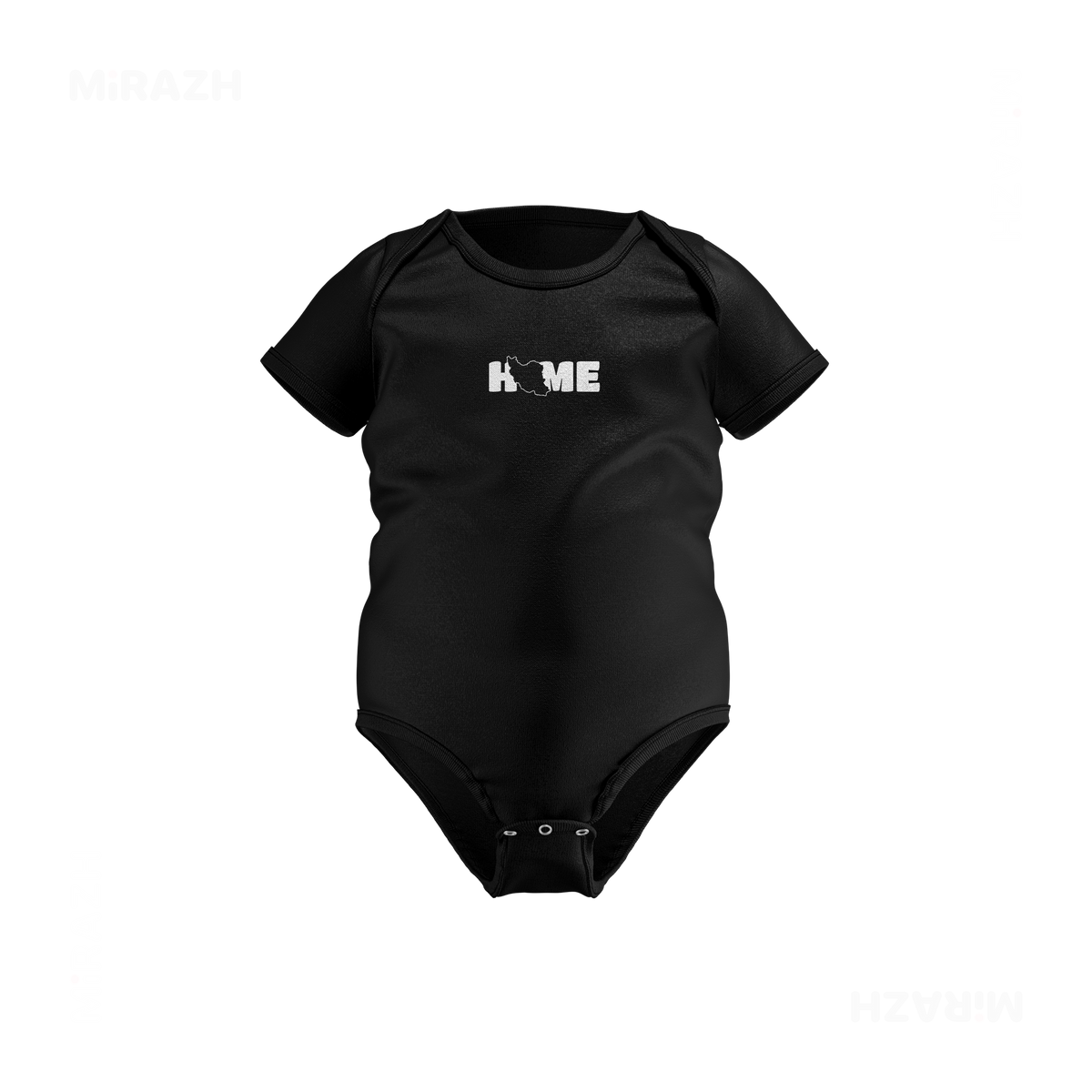 IranMyHome Baby Onesies 01 Black