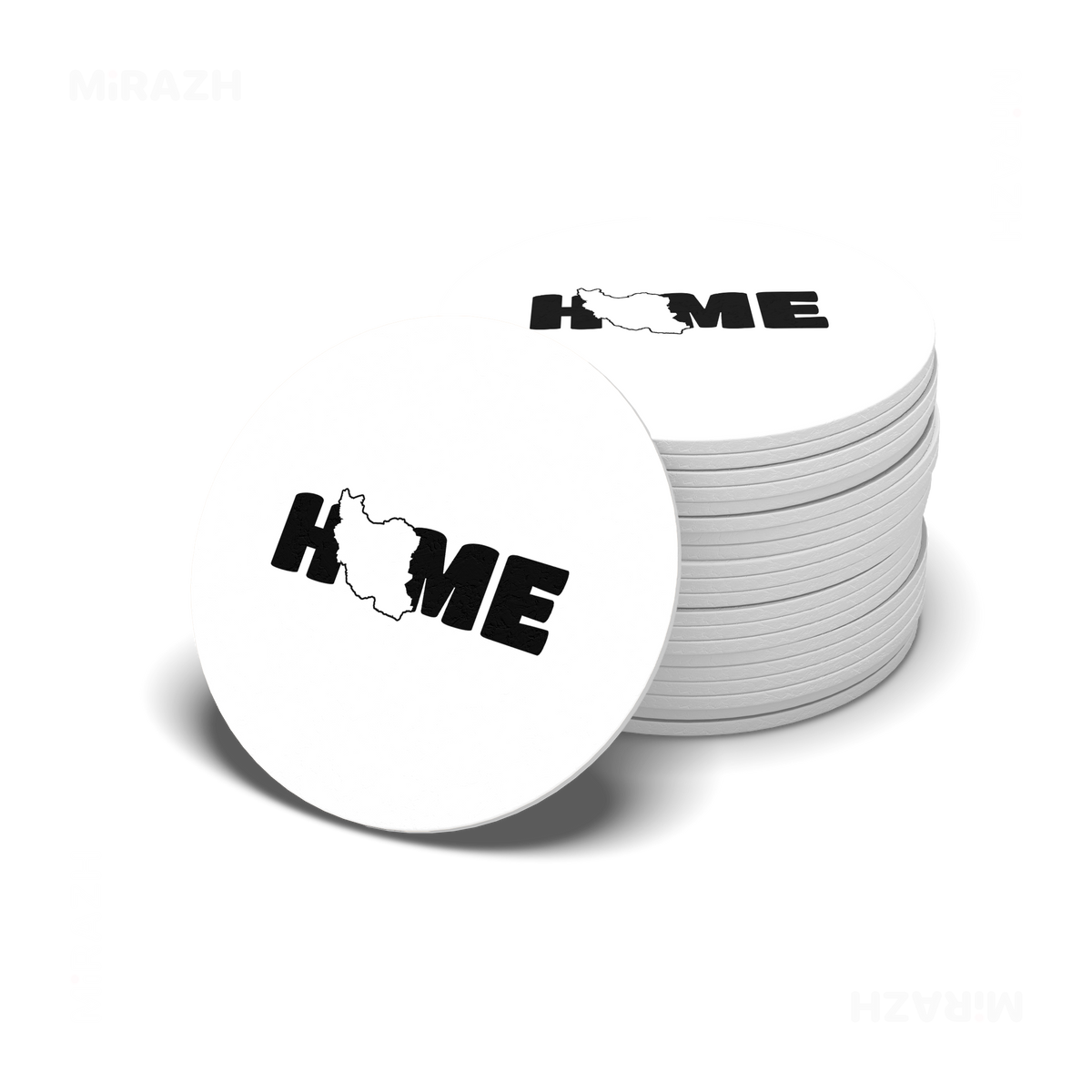 IranMyHome Ceramic Coaster 06 Round