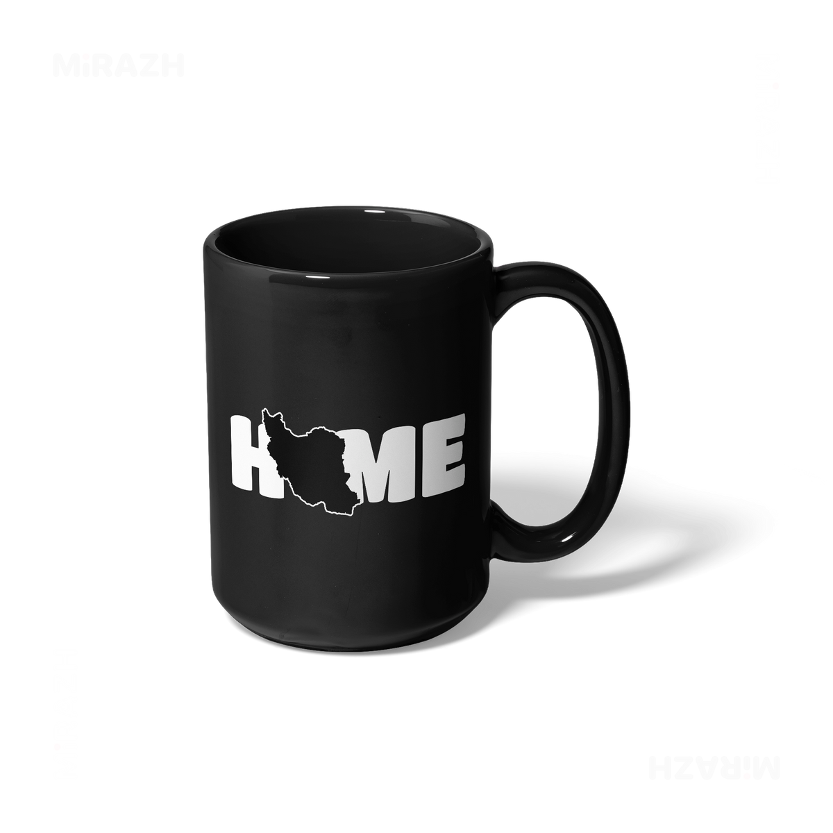 IranMyHome Ceramic Mug 01 Black