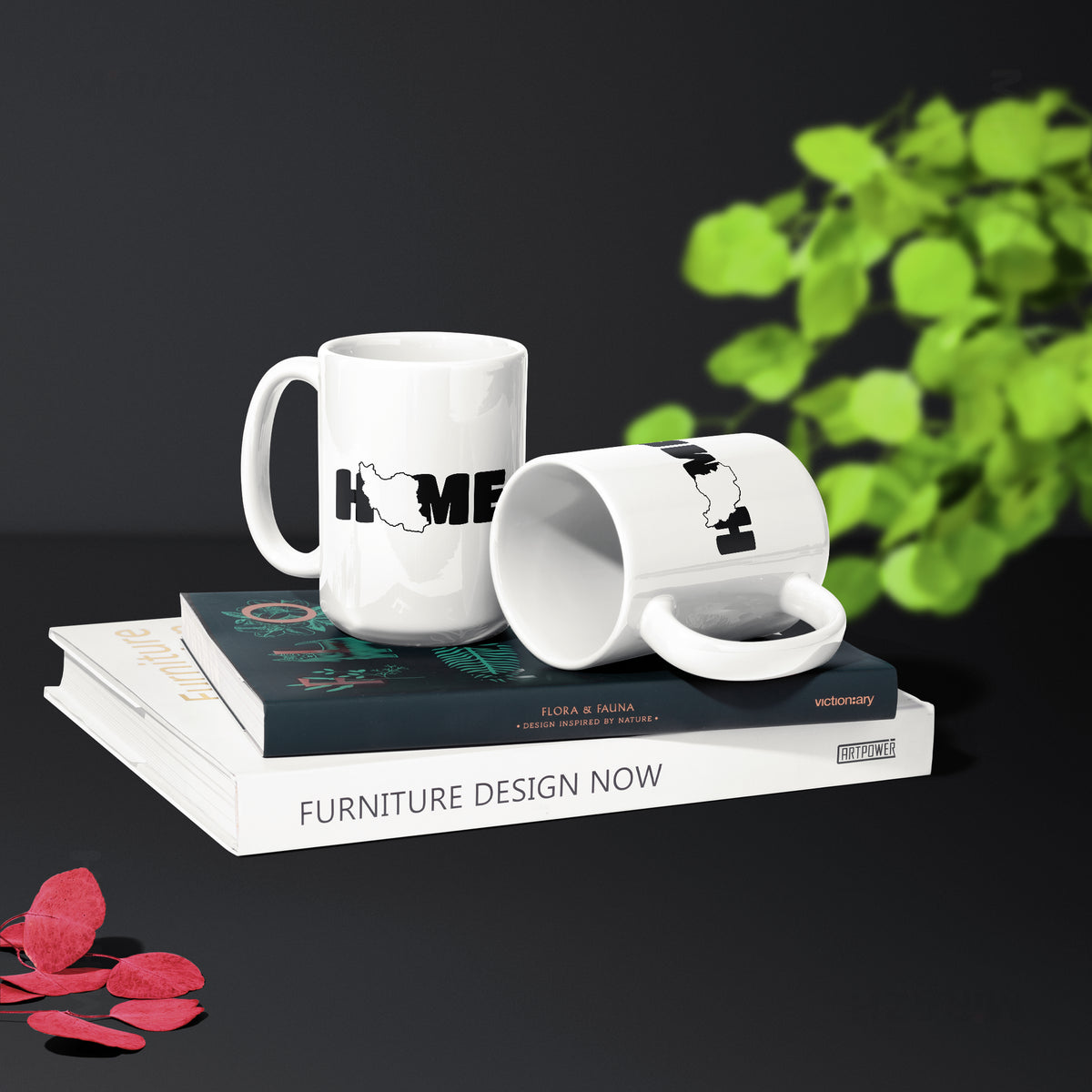 IranMyHome Ceramic Mug 02 White