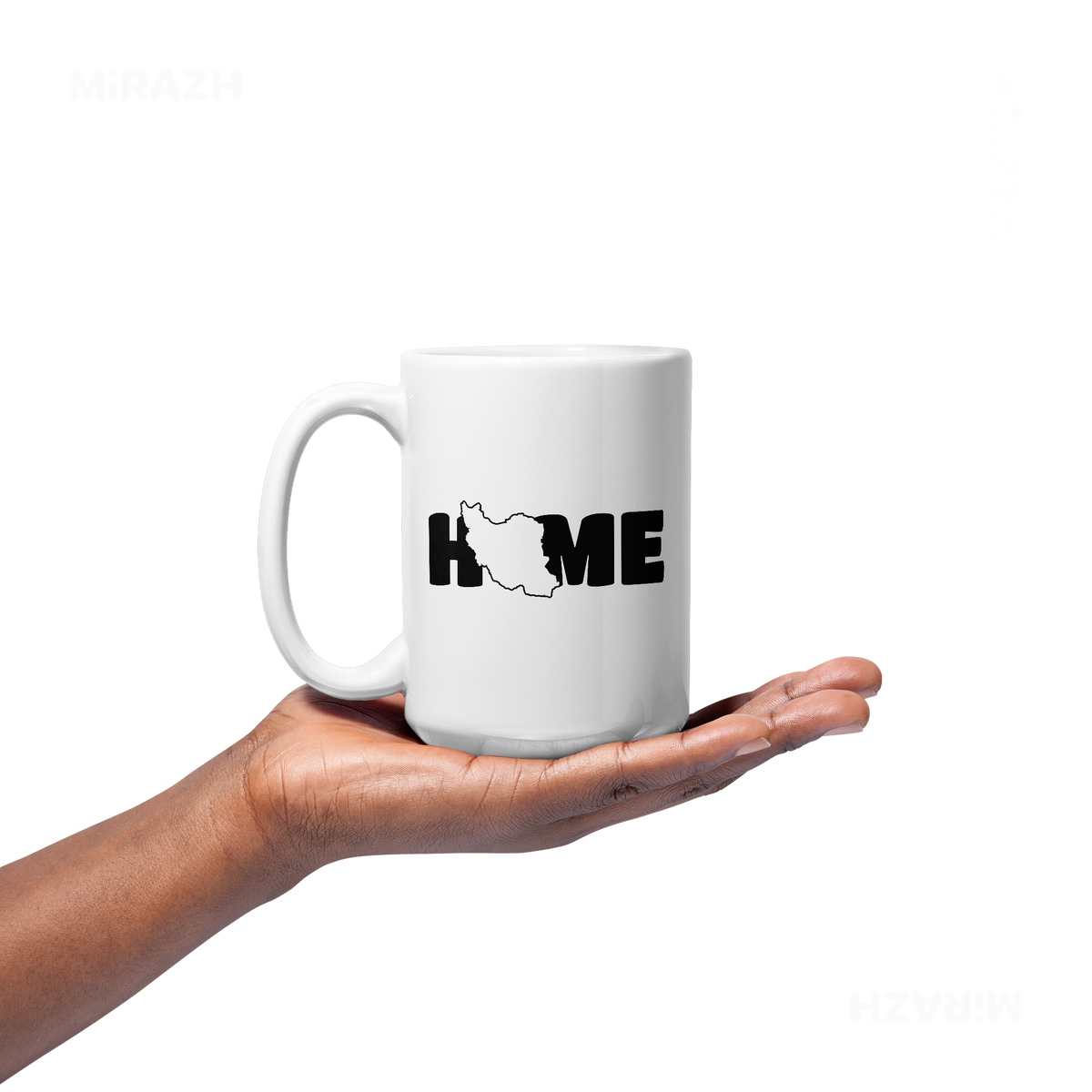 IranMyHome Ceramic Mug 03 White