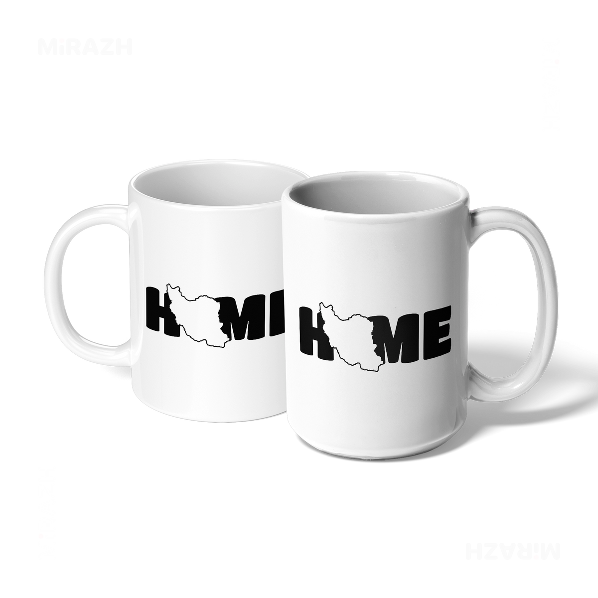 IranMyHome Ceramic Mug 07 White