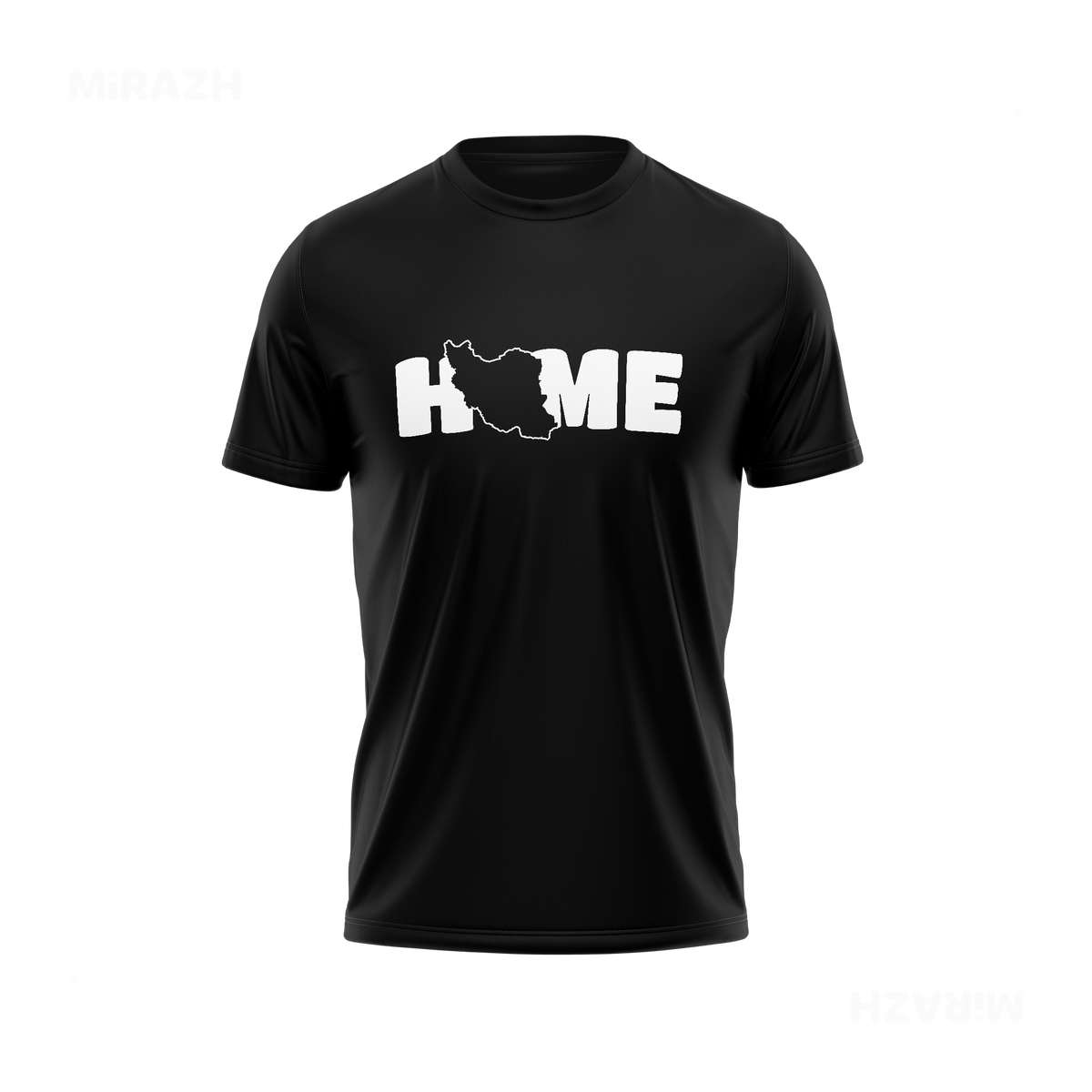 IranMyHome Couple T Shirt 04 Black