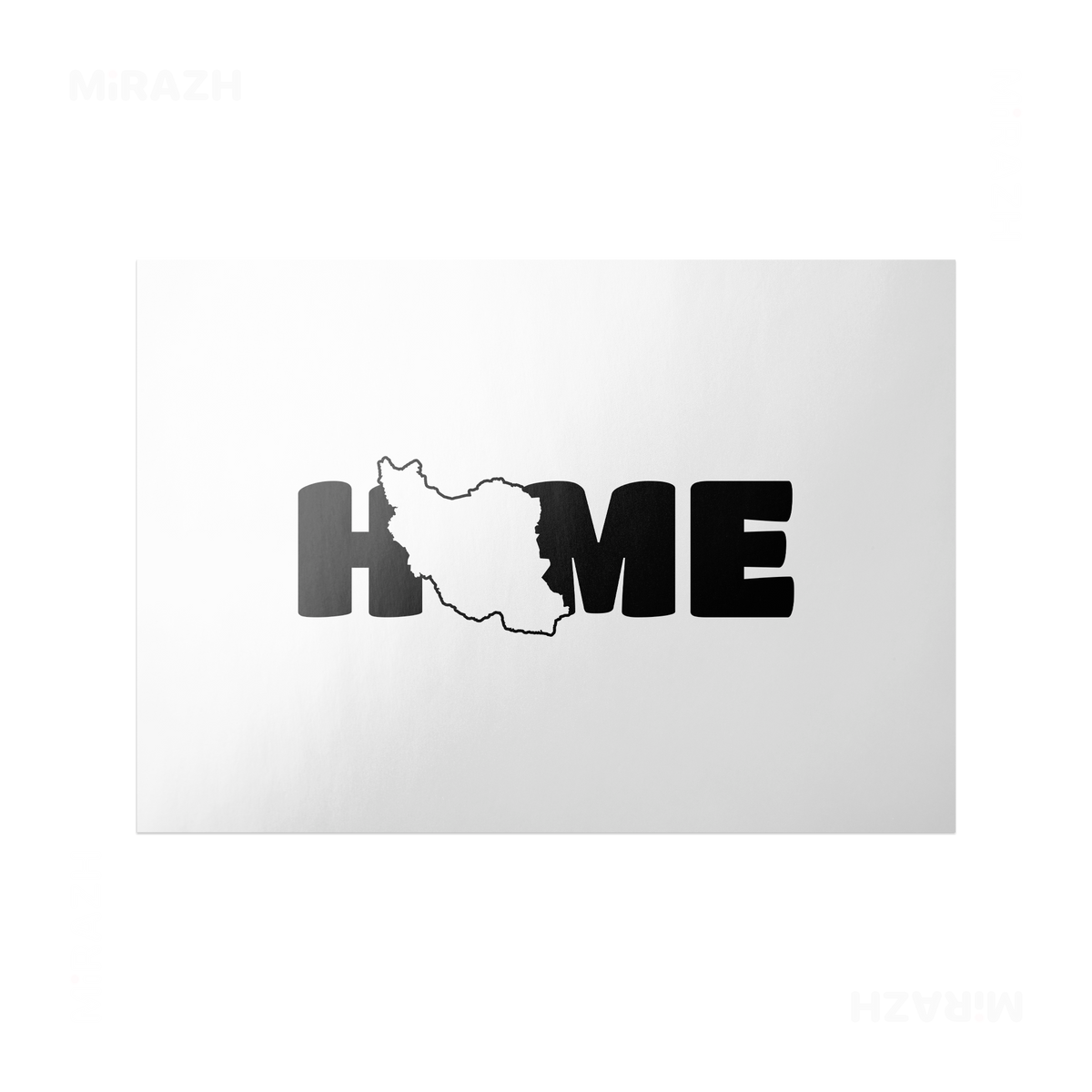 IranMyHome Frameless Poster 03 Semi Glossy