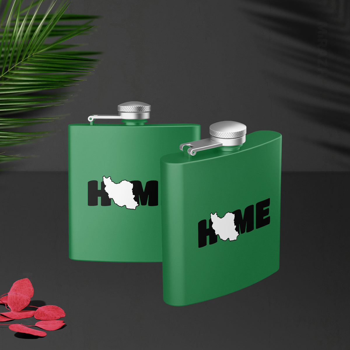 IranMyHome Hip Flasks 02 Green