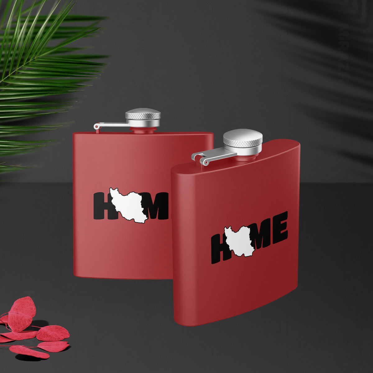 IranMyHome Hip Flasks 02 Red