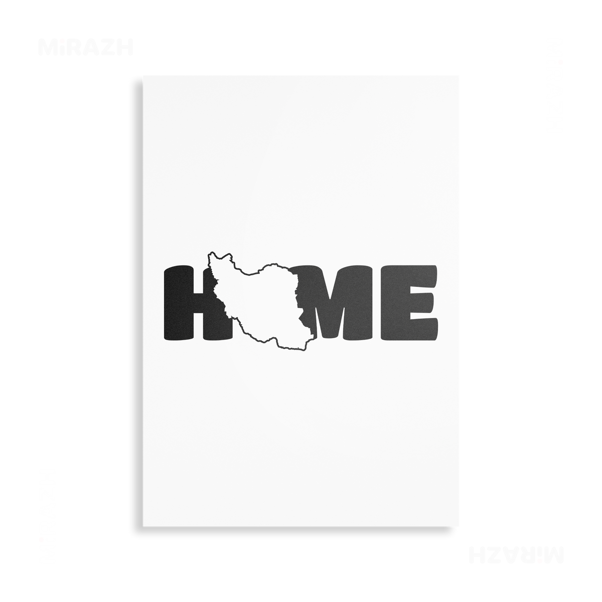 IranMyHome Metallic Print 01 Aluminum