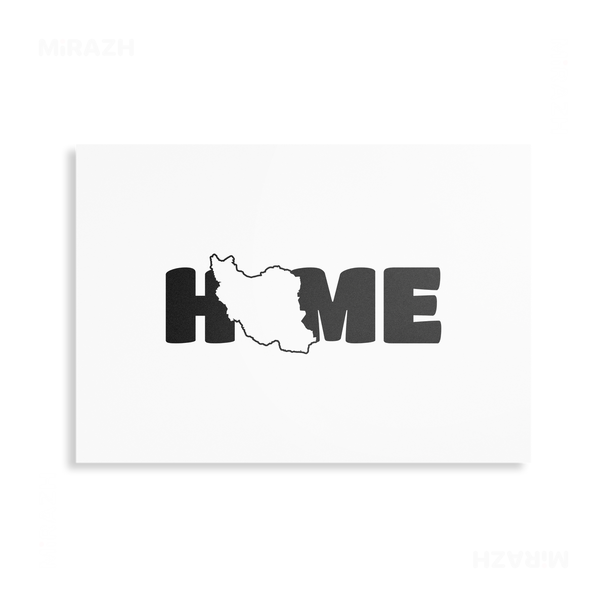IranMyHome Metallic Print 03 Aluminum