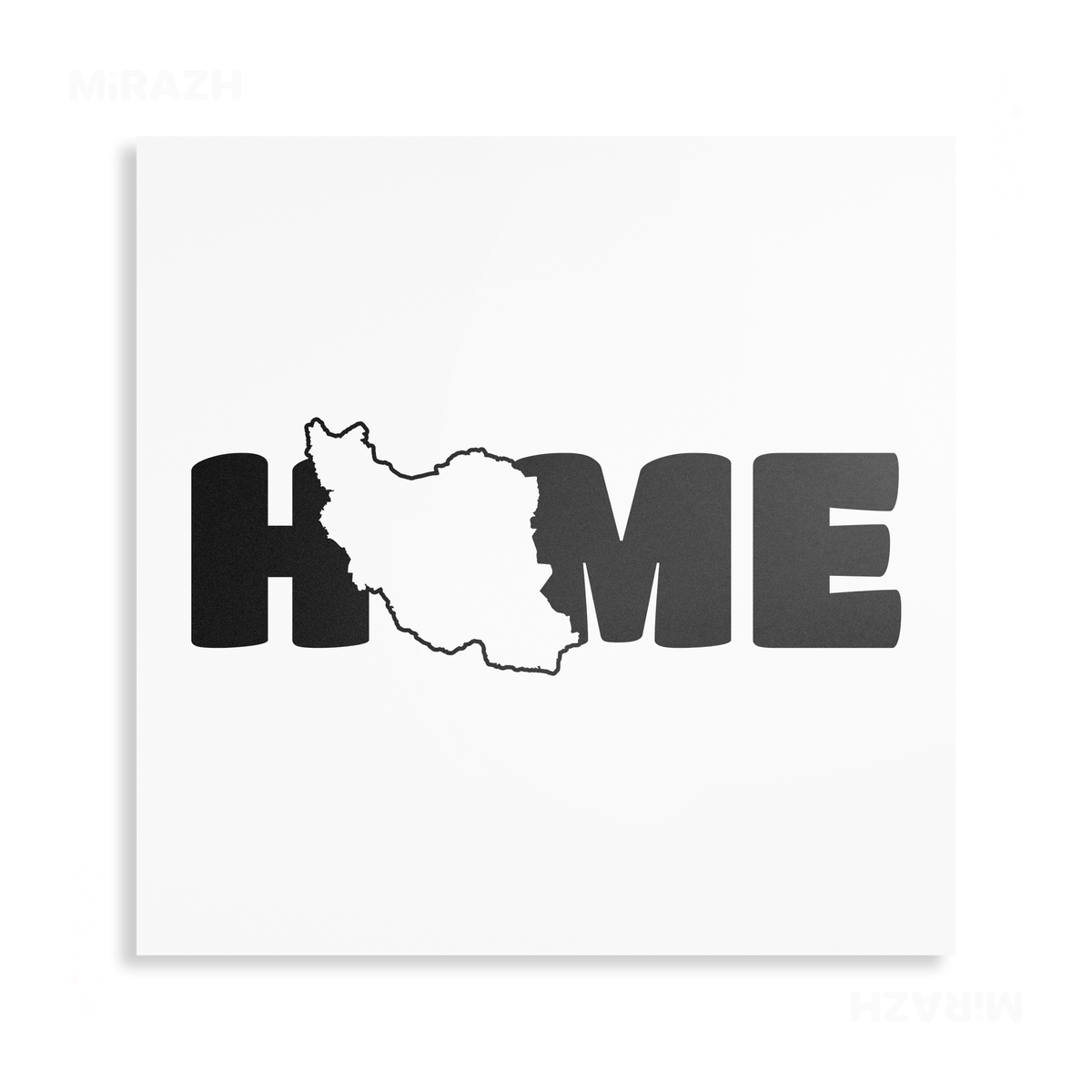 IranMyHome Metallic Print 04 Aluminum