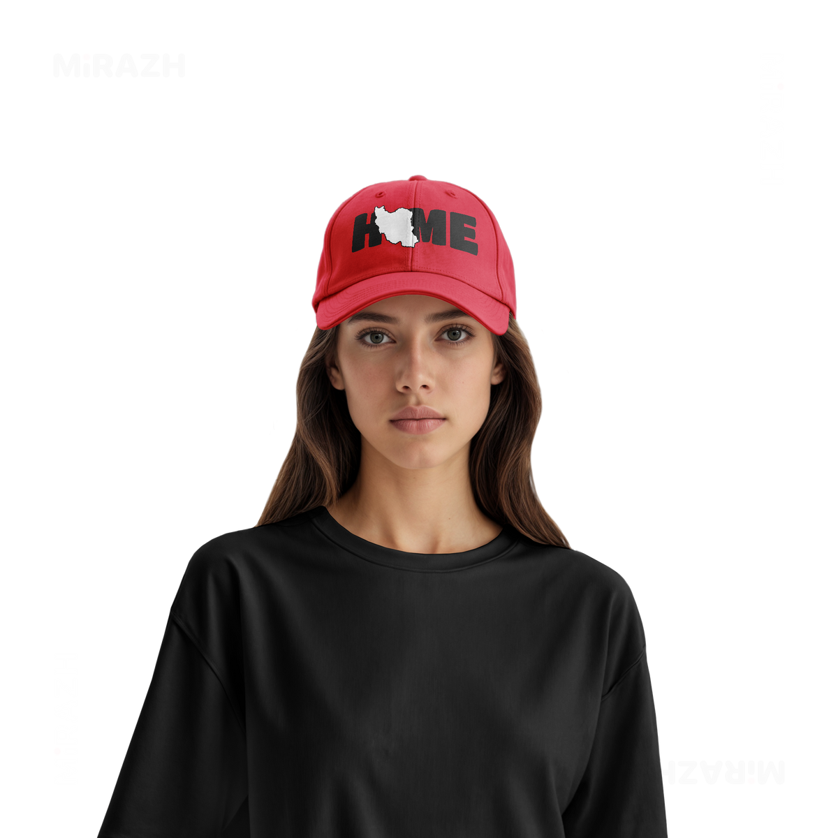 IranMyHome Snapback Caps 07 Red DTF