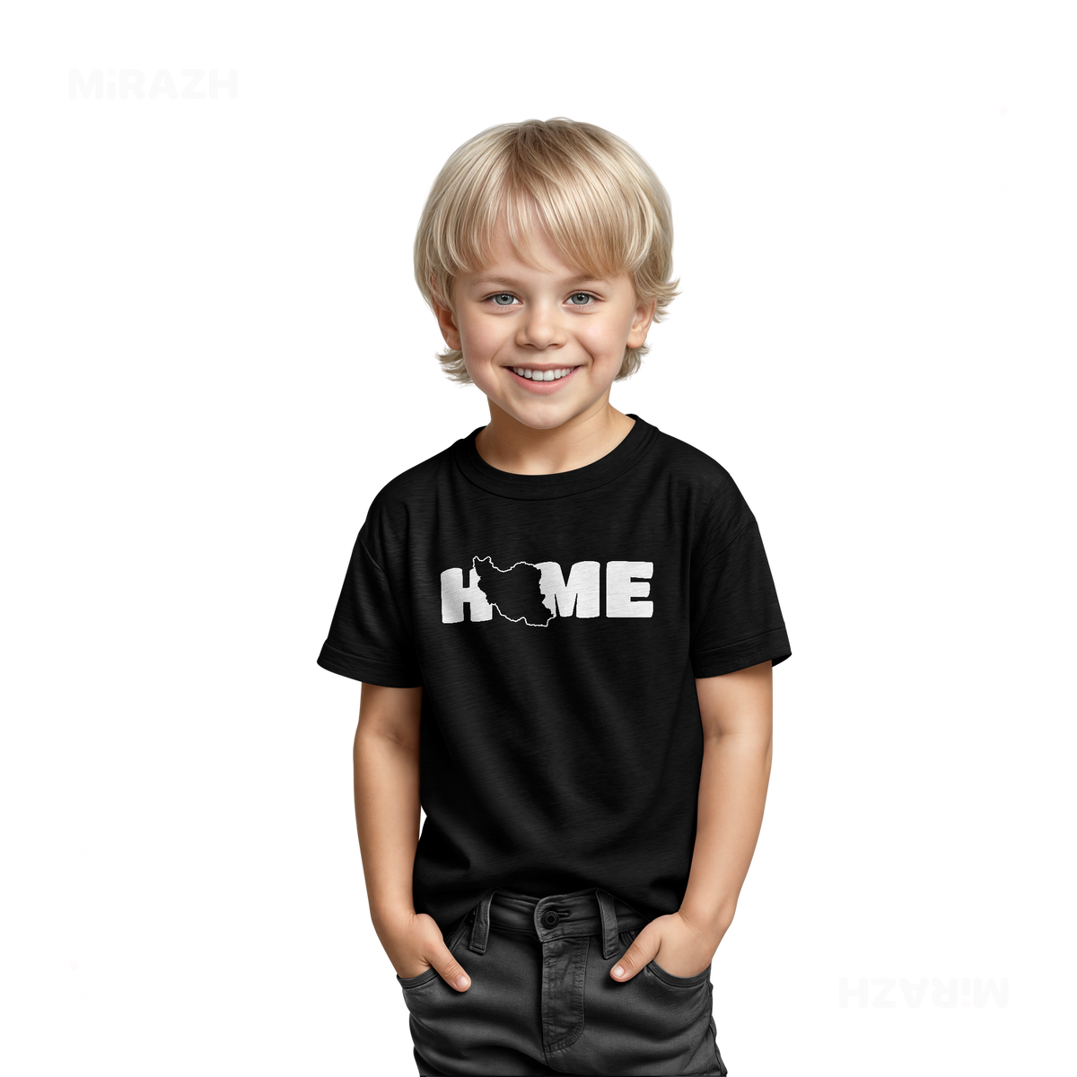 IranMyHome Toddler T Shirt 03 Black