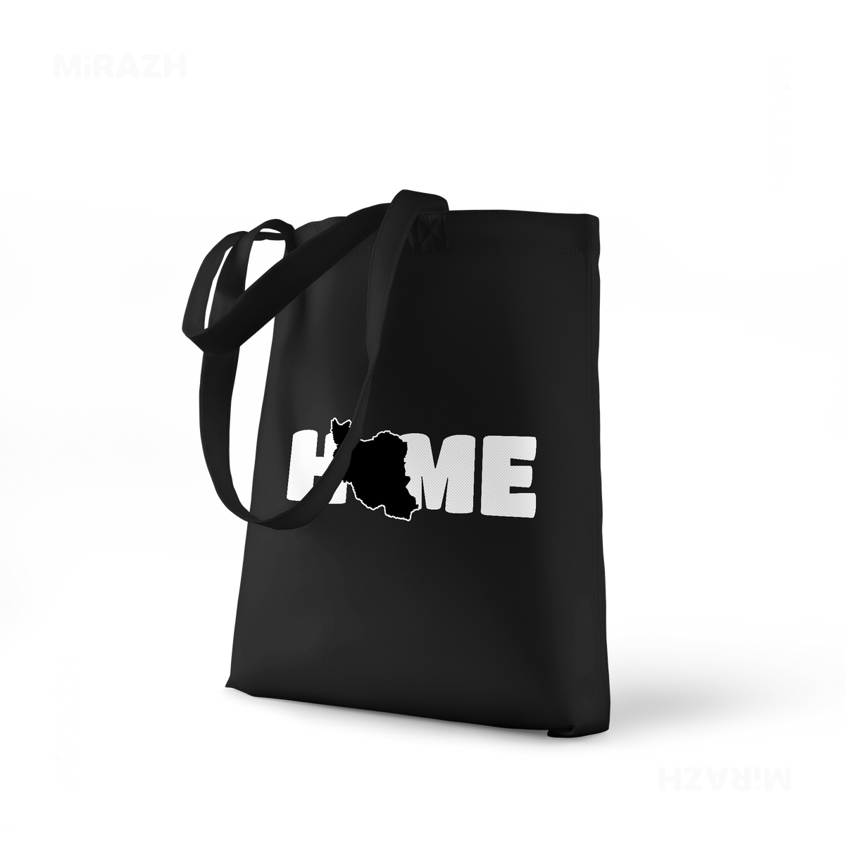 IranMyHome Tote Bags 01 Black