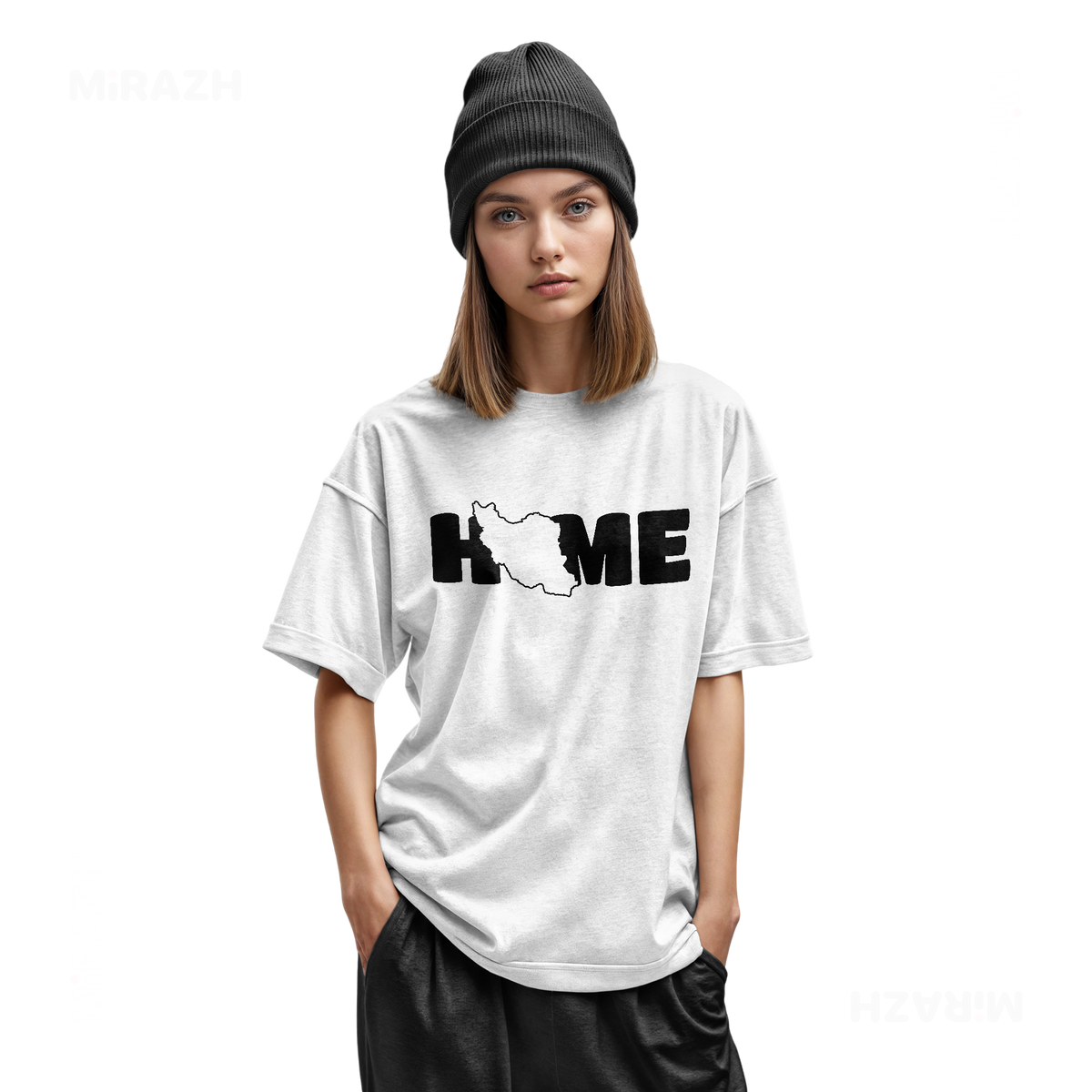 IranMyHome Youth T Shirt 02 White