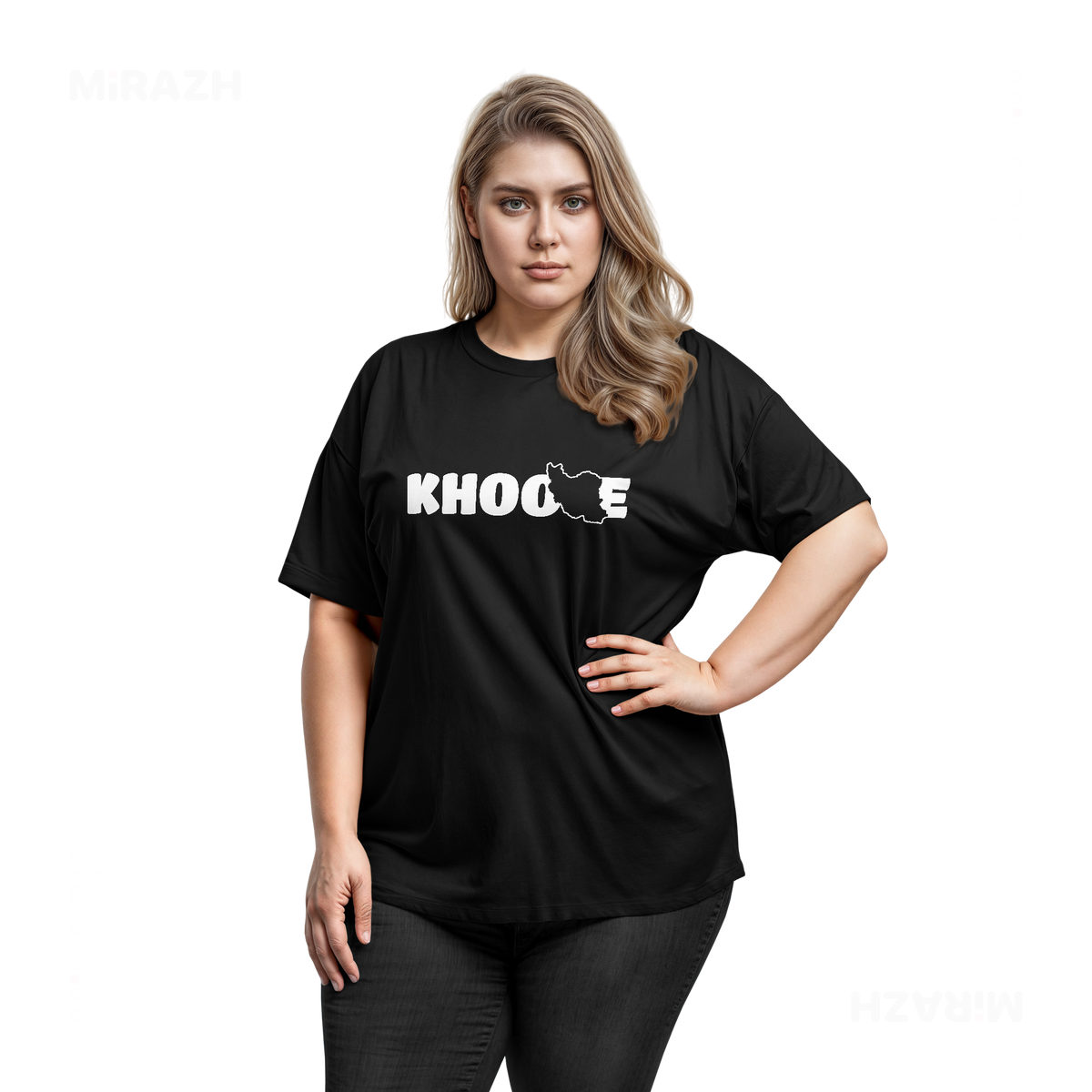 IranMyKhoone Adult T Shirt 03 Black
