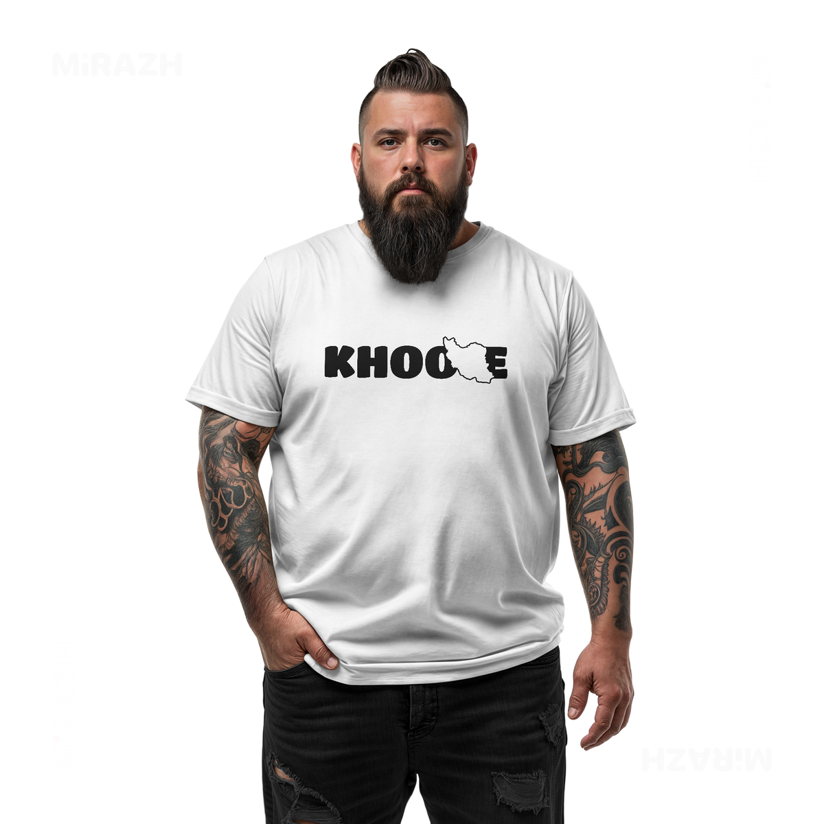 IranMyKhoone Adult T Shirt 05 White