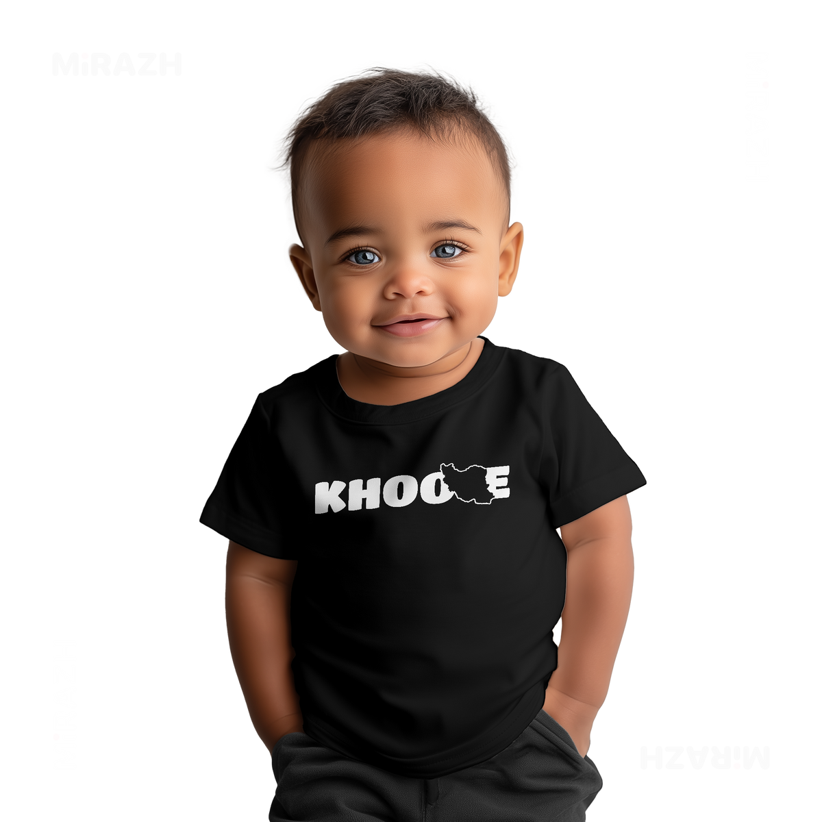 IranMyKhoone Baby T Shirt 05 Black