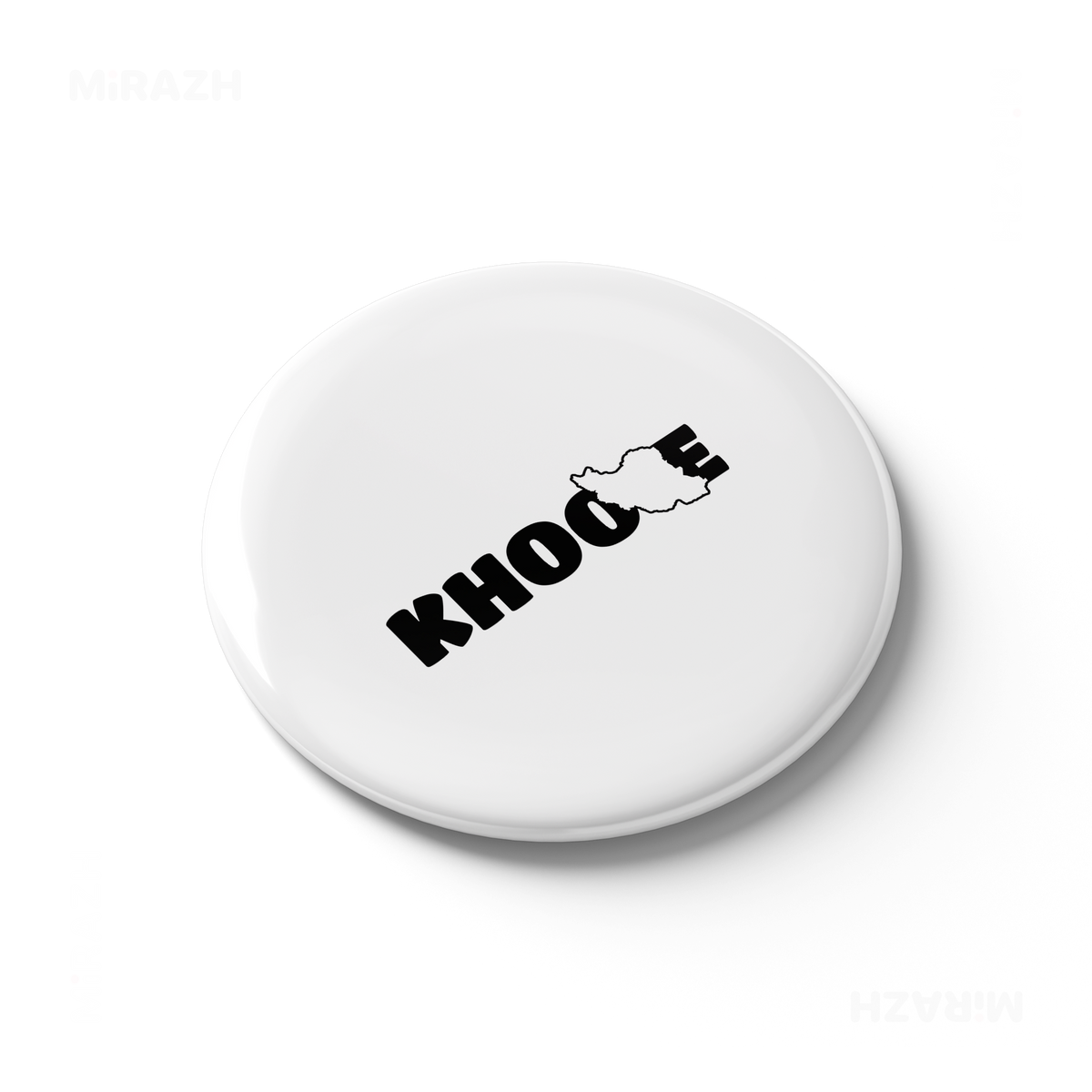 IranMyKhoone Button Magnet 03 Round