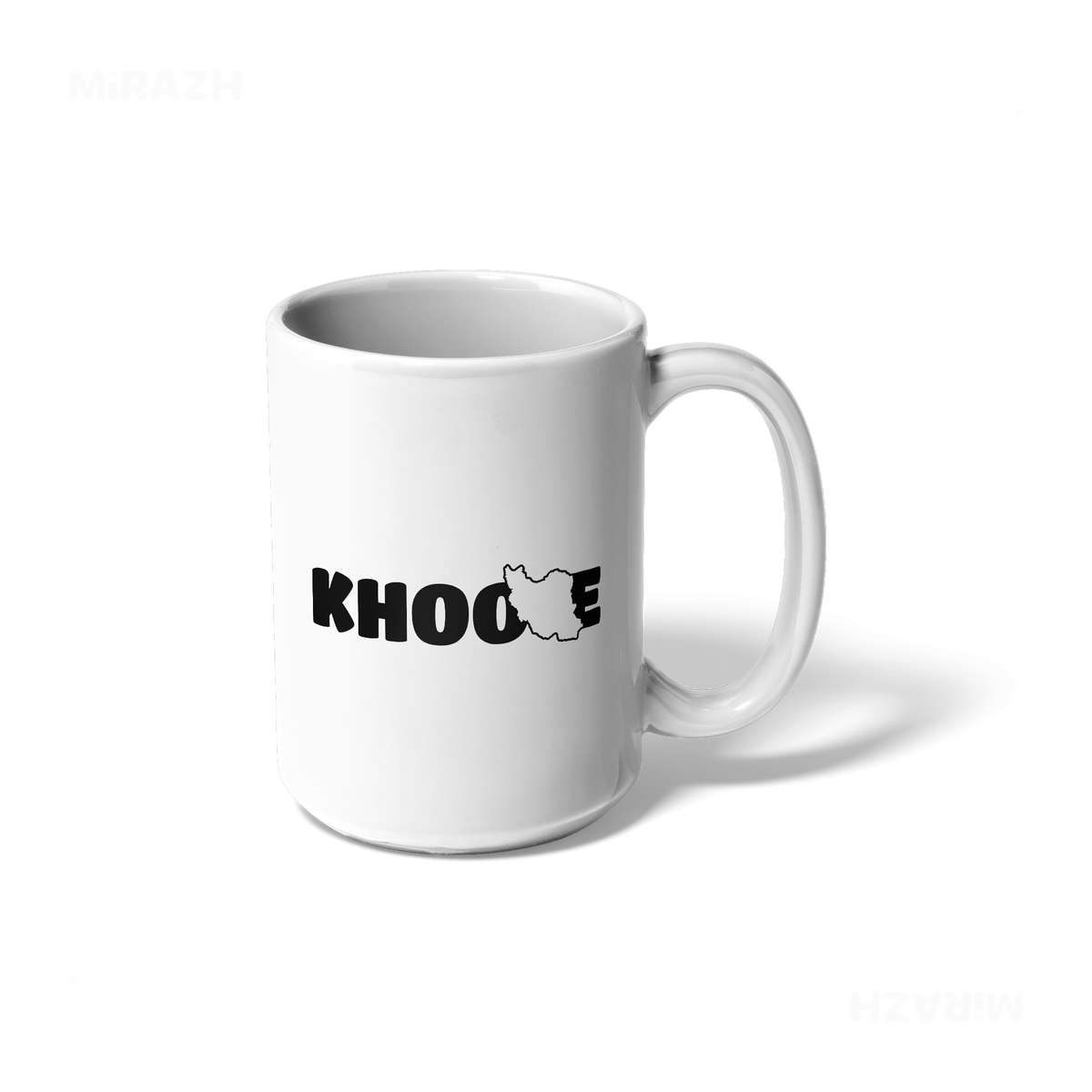IranMyKhoone Ceramic Mug 01 White