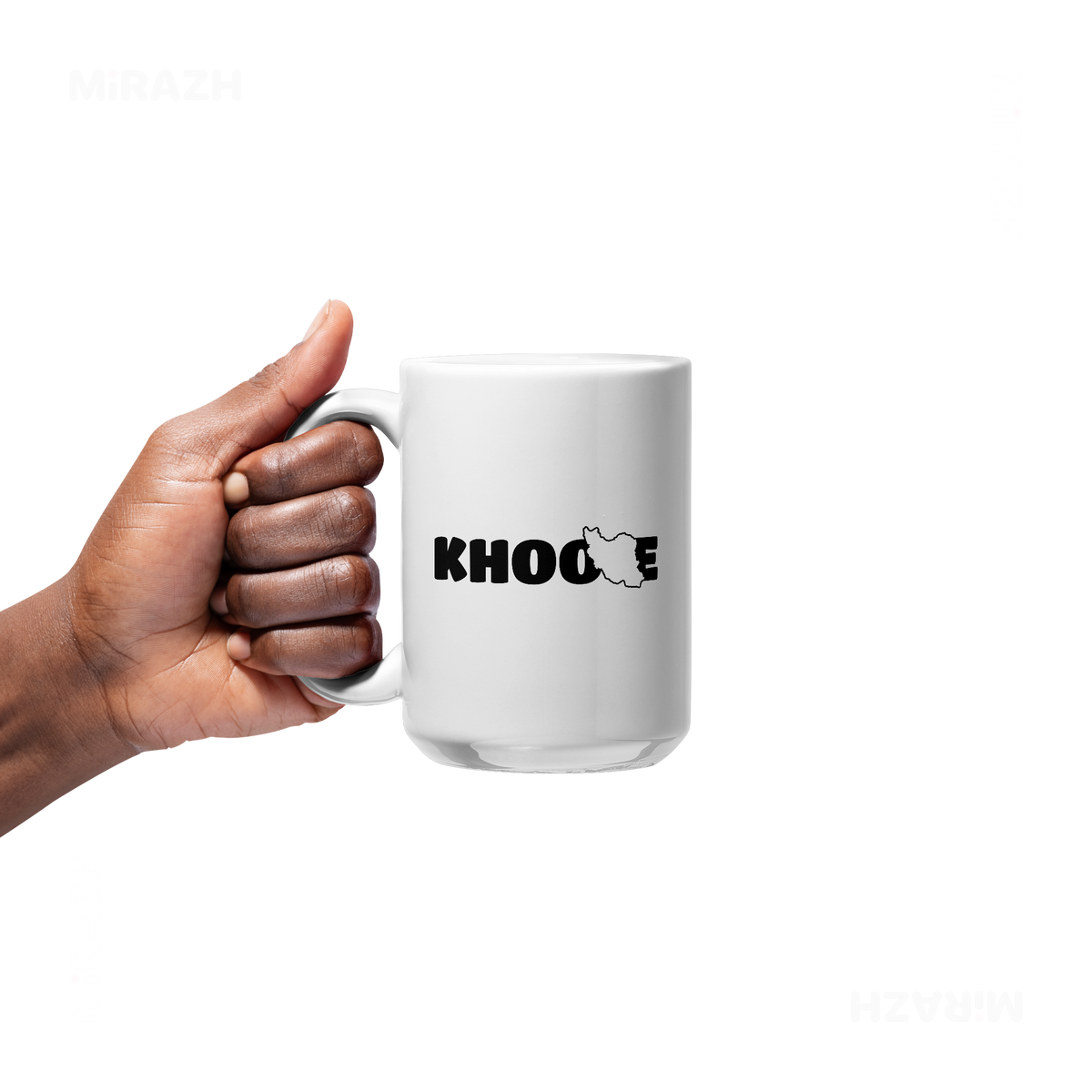 IranMyKhoone Ceramic Mug 05 White