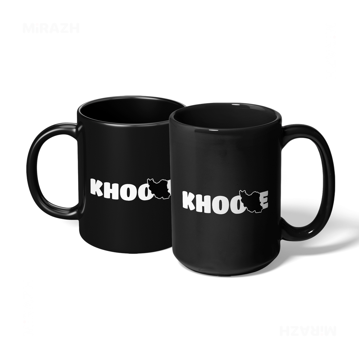 IranMyKhoone Ceramic Mug 07 Black