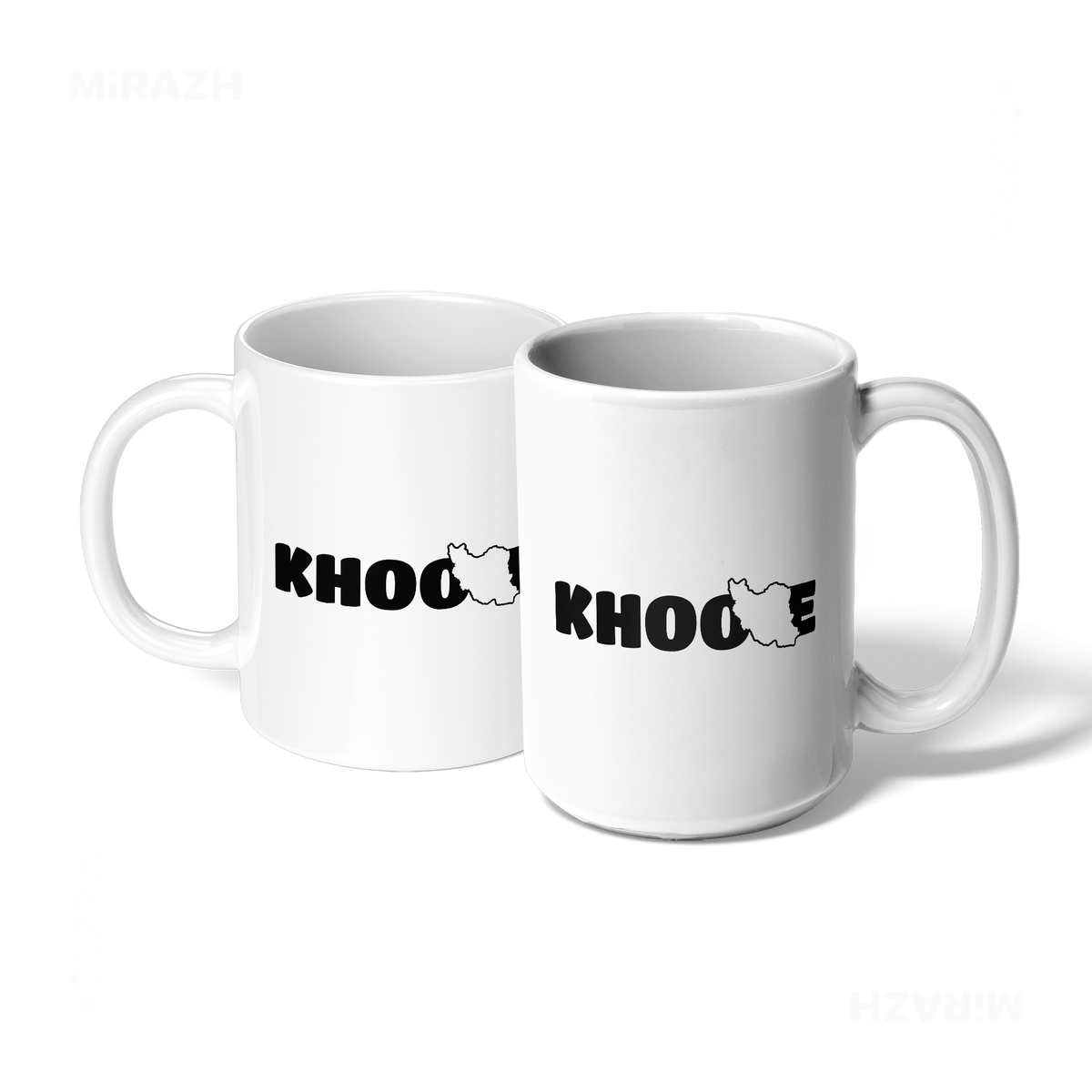 IranMyKhoone Ceramic Mug 07 White