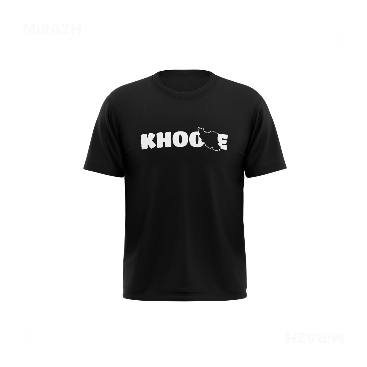 IranMyKhoone Couple T Shirt 03 Black