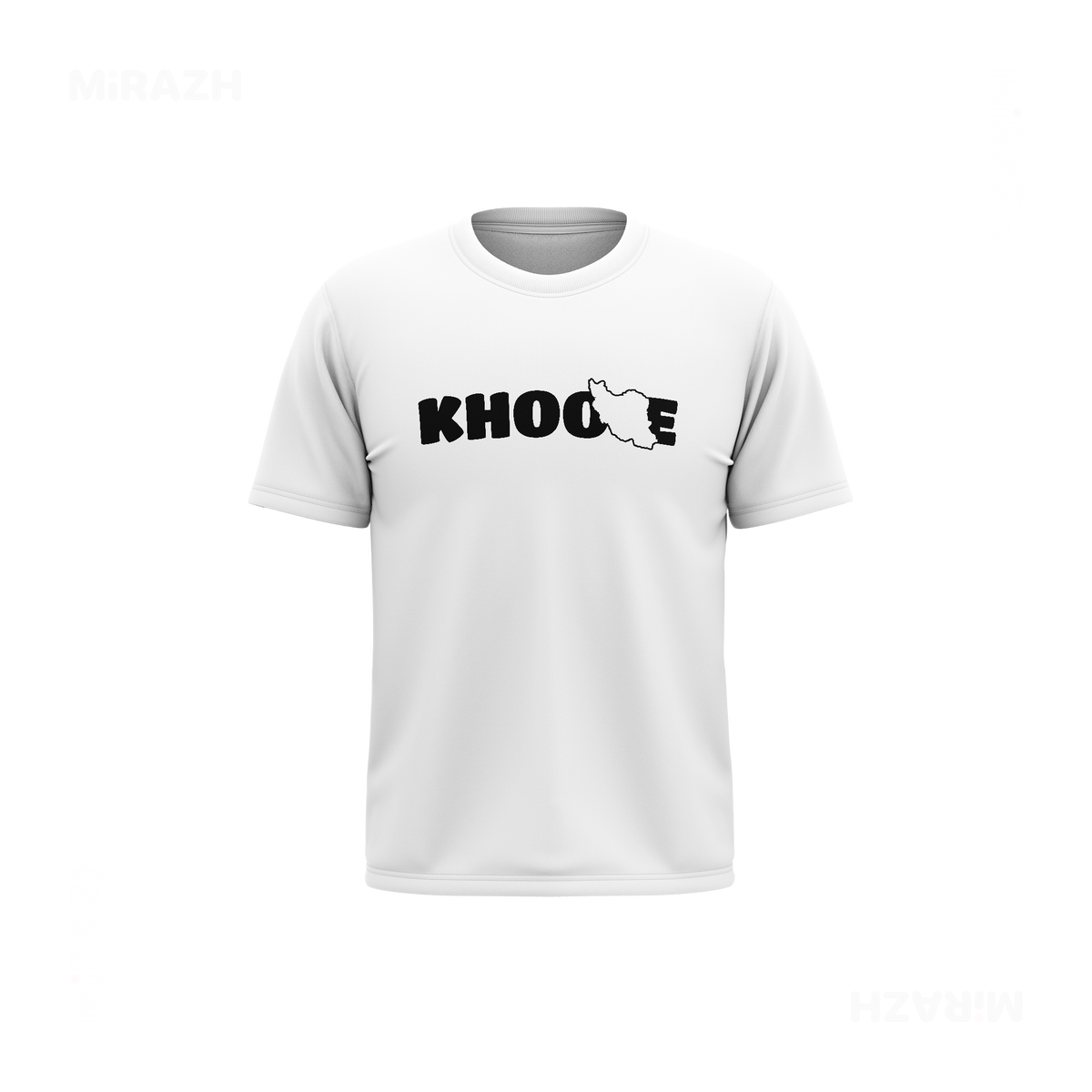 IranMyKhoone Couple T Shirt 03 White