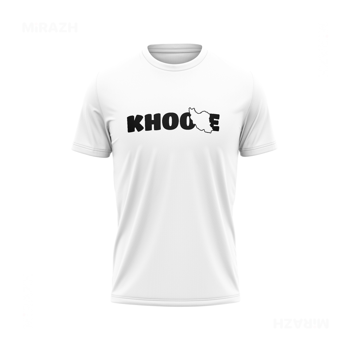 IranMyKhoone Couple T Shirt 04 White