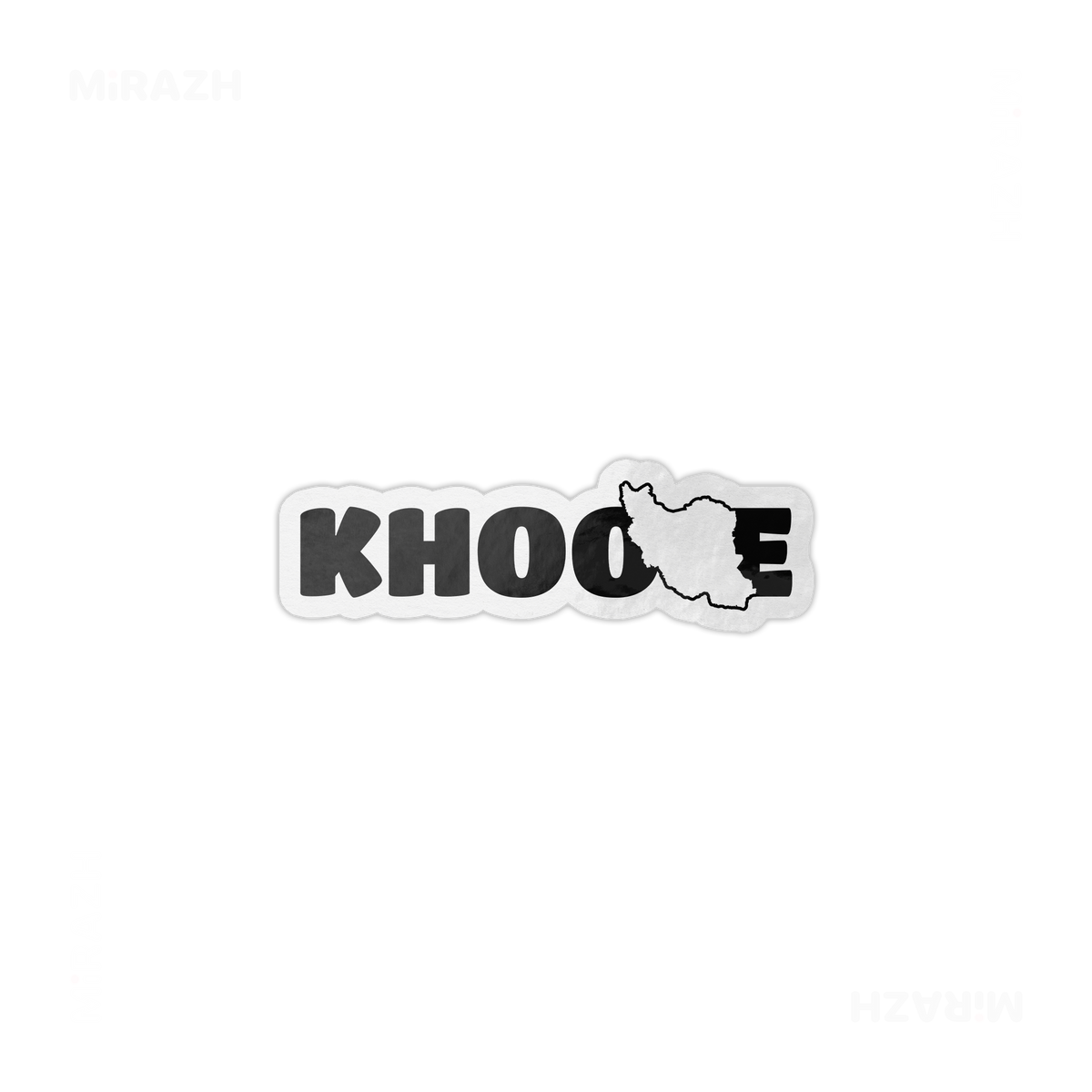 IranMyKhoone Die Cut Magnet 01