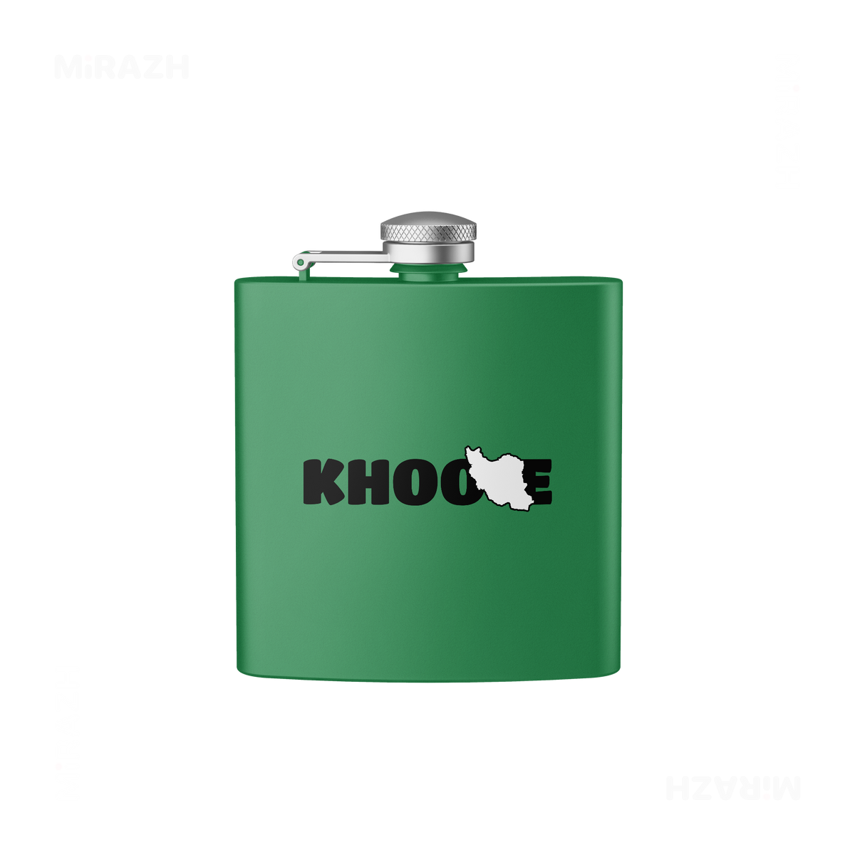 IranMyKhoone Hip Flasks 01 Green