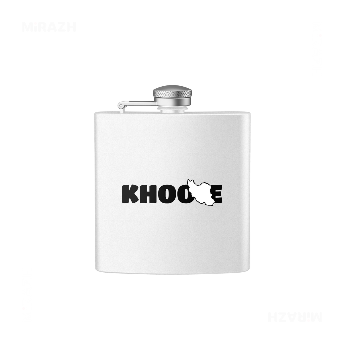 IranMyKhoone Hip Flasks 01 White