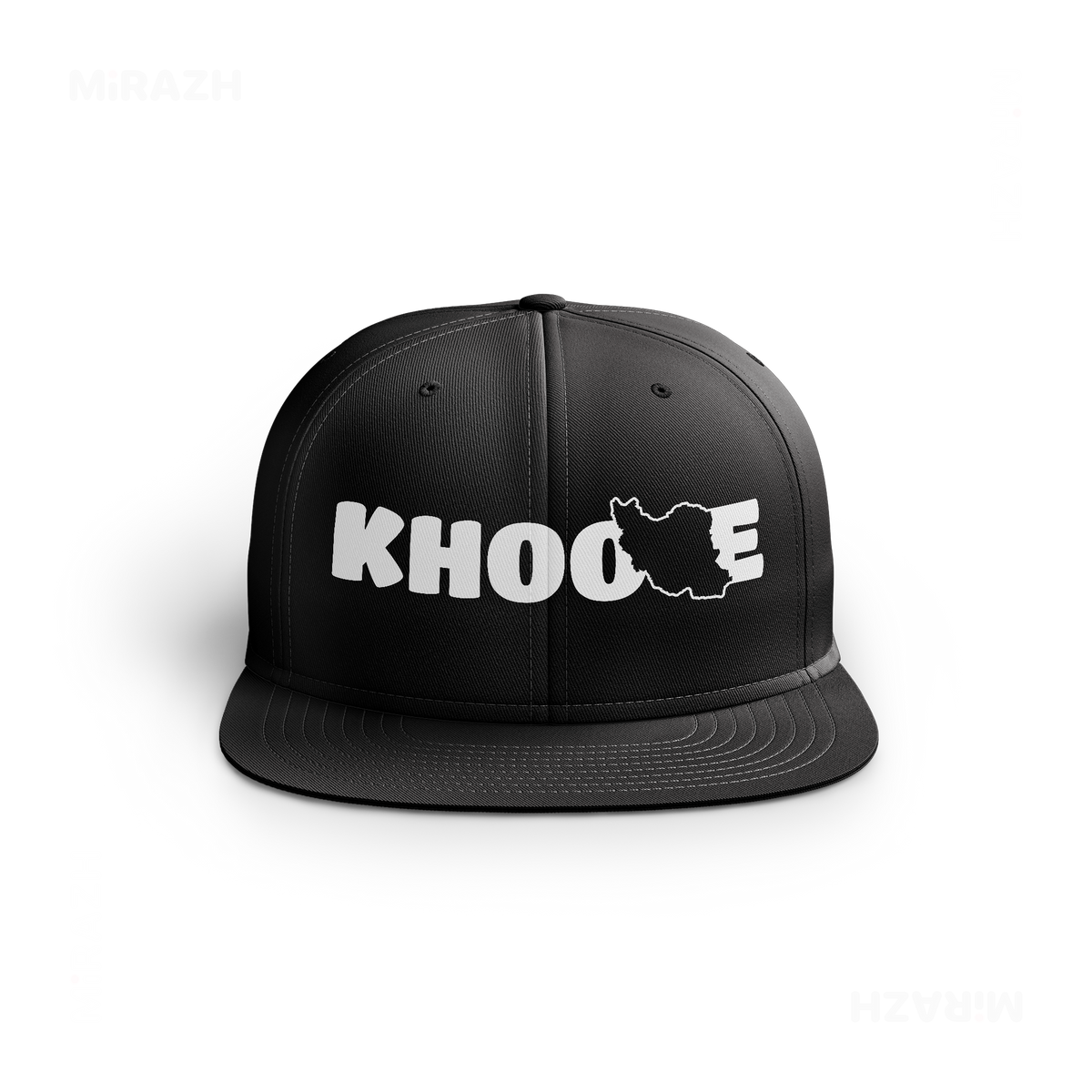 IranMyKhoone Snapback Caps 01 Black DTF