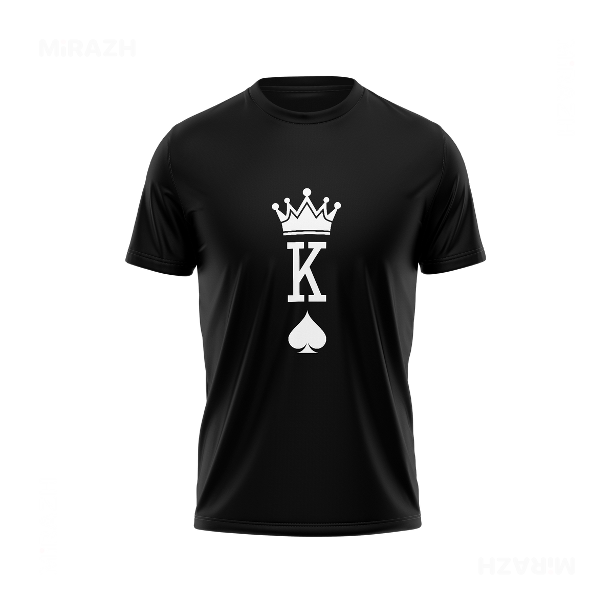 KingOfSpades Adult T Shirt 01 Black