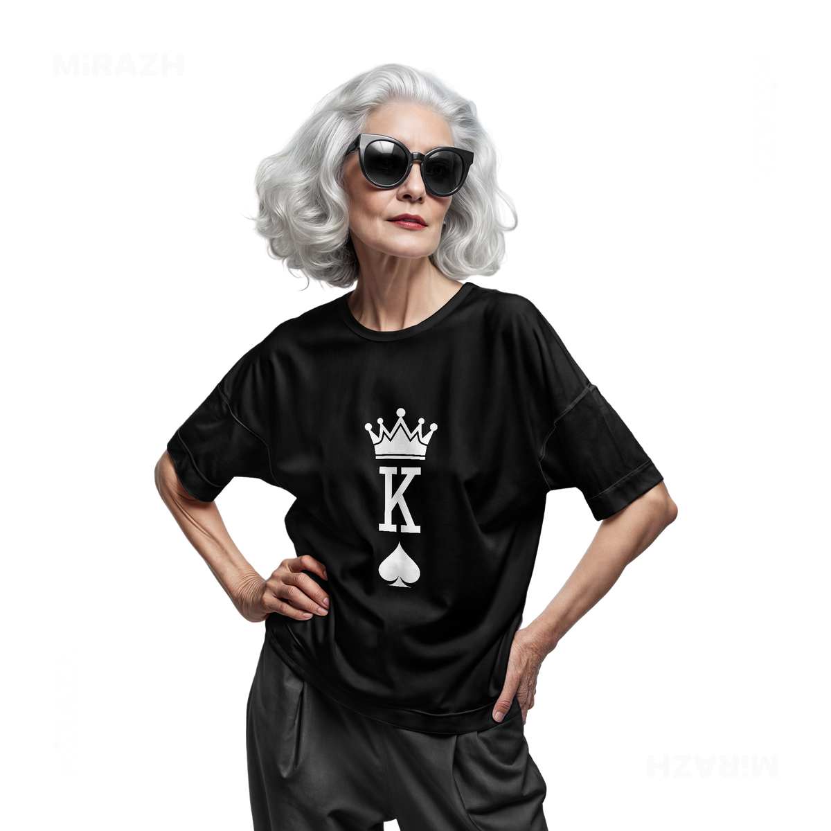 KingOfSpades Adult T Shirt 07 Black