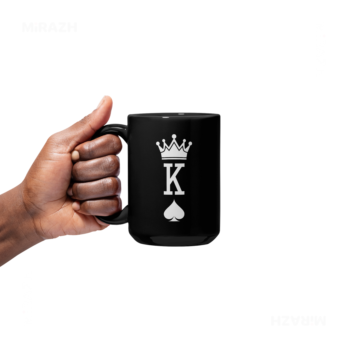 KingOfSpades Ceramic Mug 05 Black
