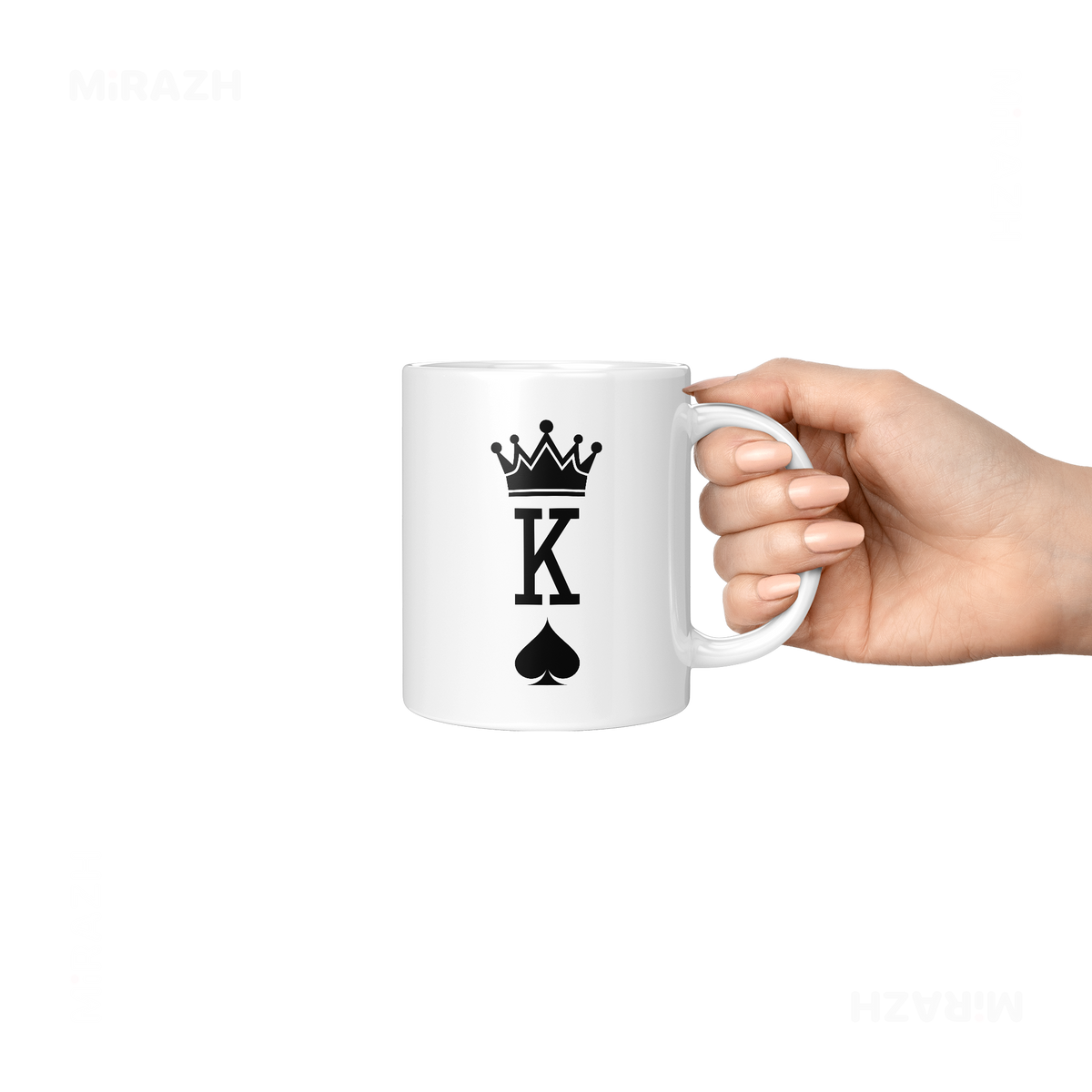 KingOfSpades Ceramic Mug 06 White