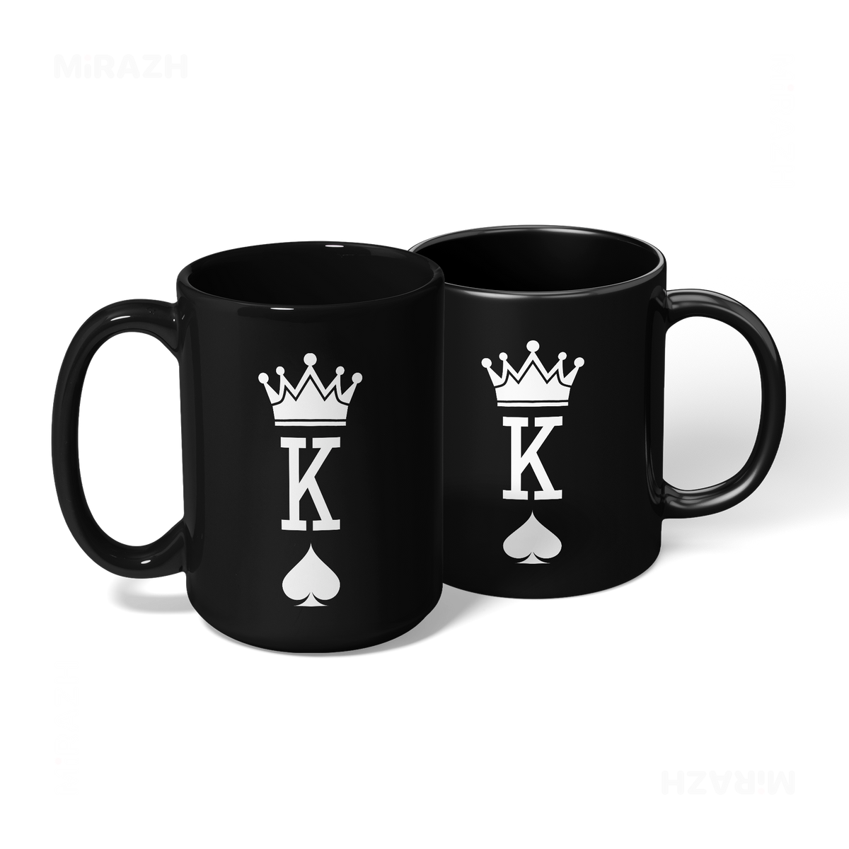 KingOfSpades Ceramic Mug 08 Black