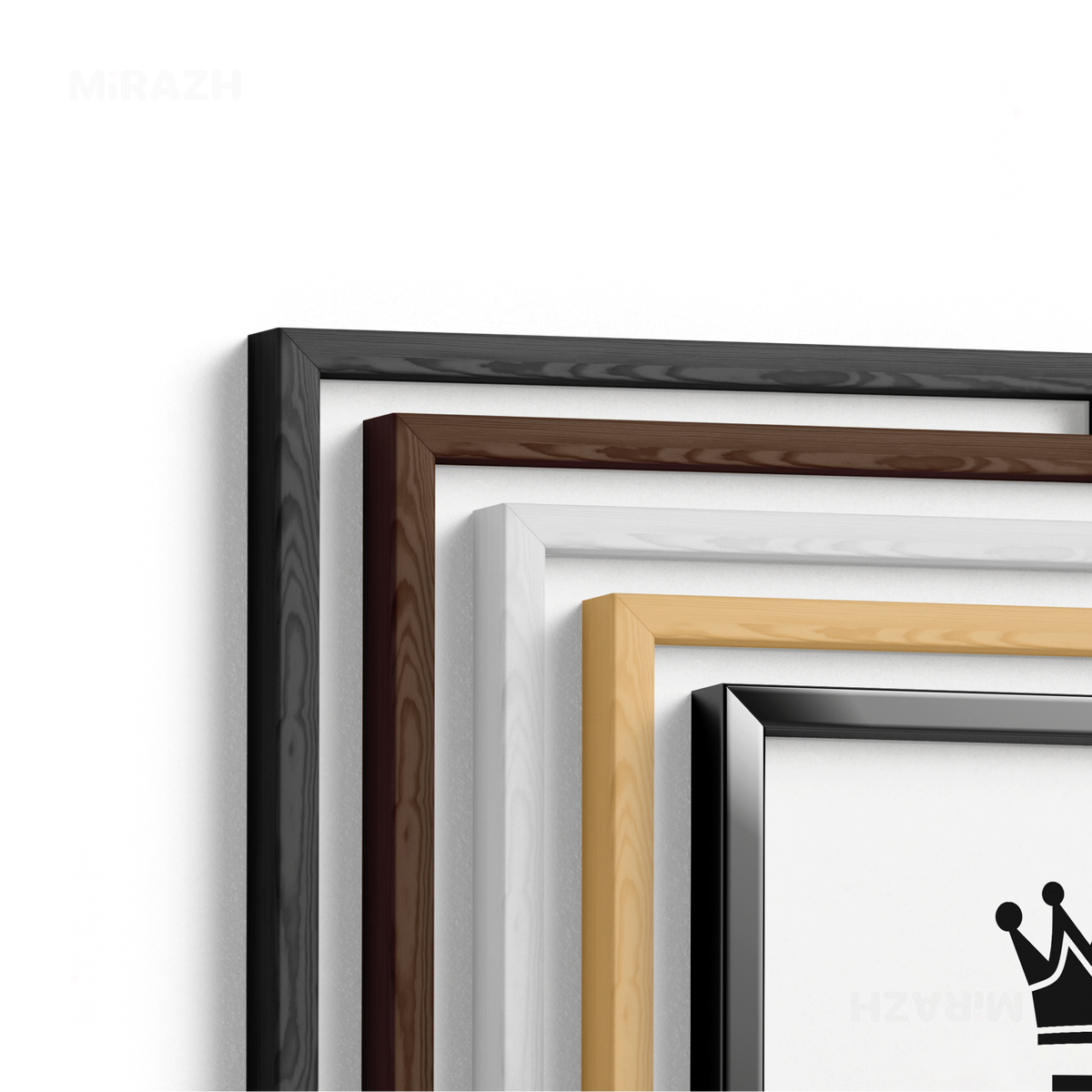 KingOfSpades Framed Poster 02 Black Aluminum