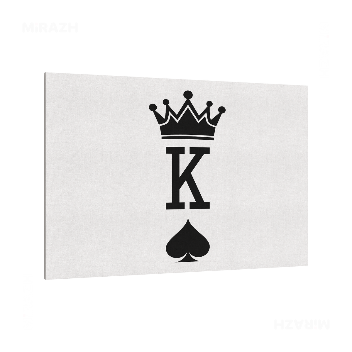 KingOfSpades Frameless Canvas 03